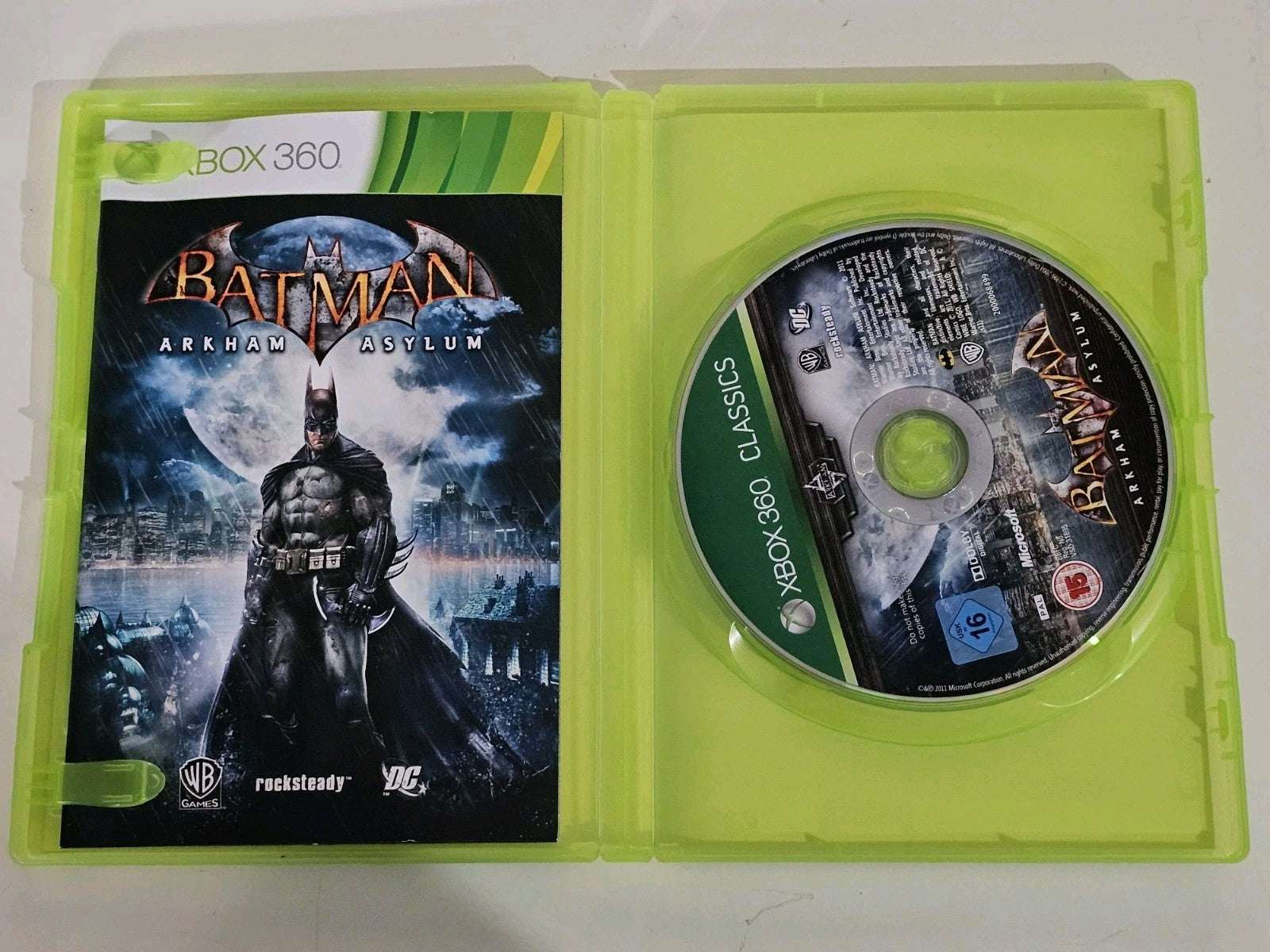 Batman Arkham Asylum Game Of The Year Edition Xbox 360 Game VGC DC Comics Retro Exchange Australia