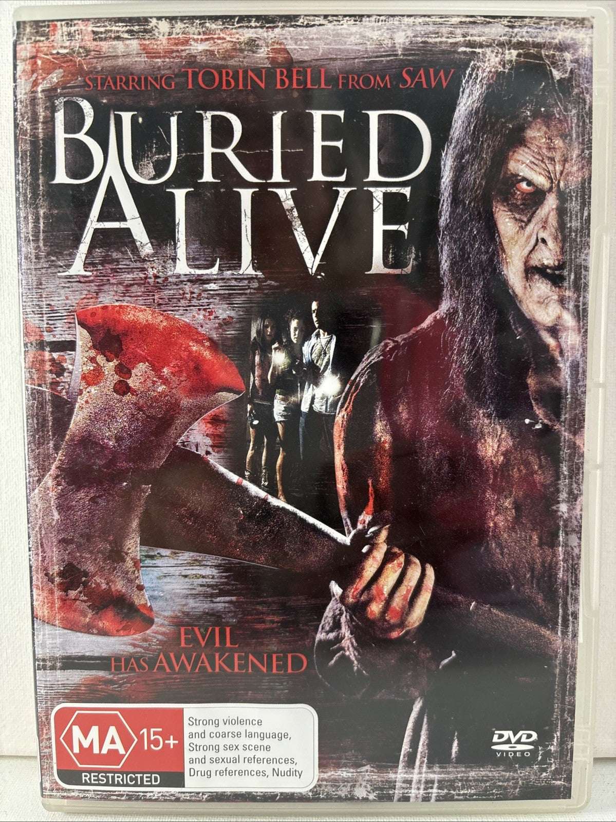 Buried Alive (DVD, 2007) Horror Region 4 Retro Exchange Australia
