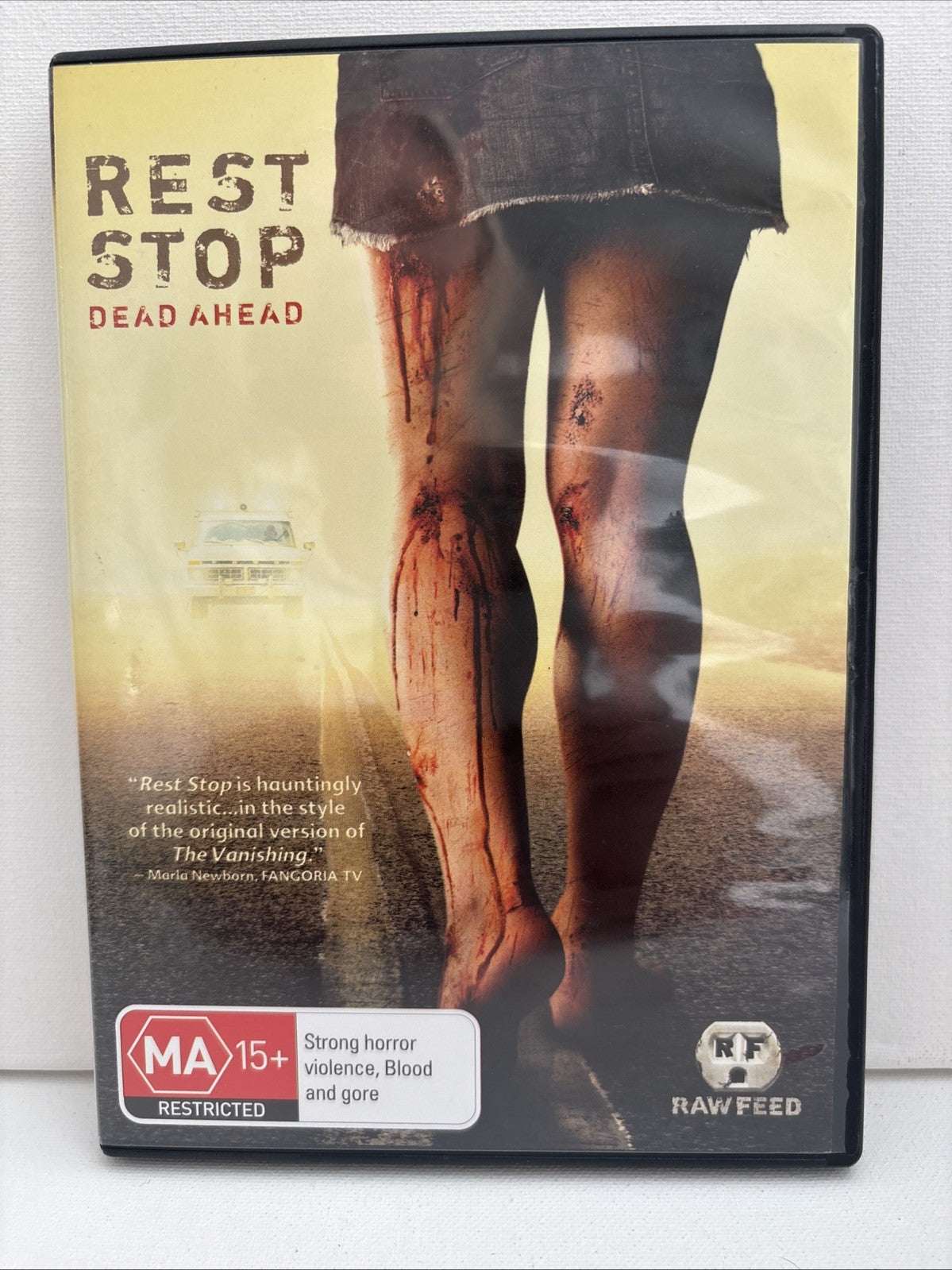 Rest Stop-Dead Ahead (DVD, 2006) Horror Region 4 Retro Exchange Australia