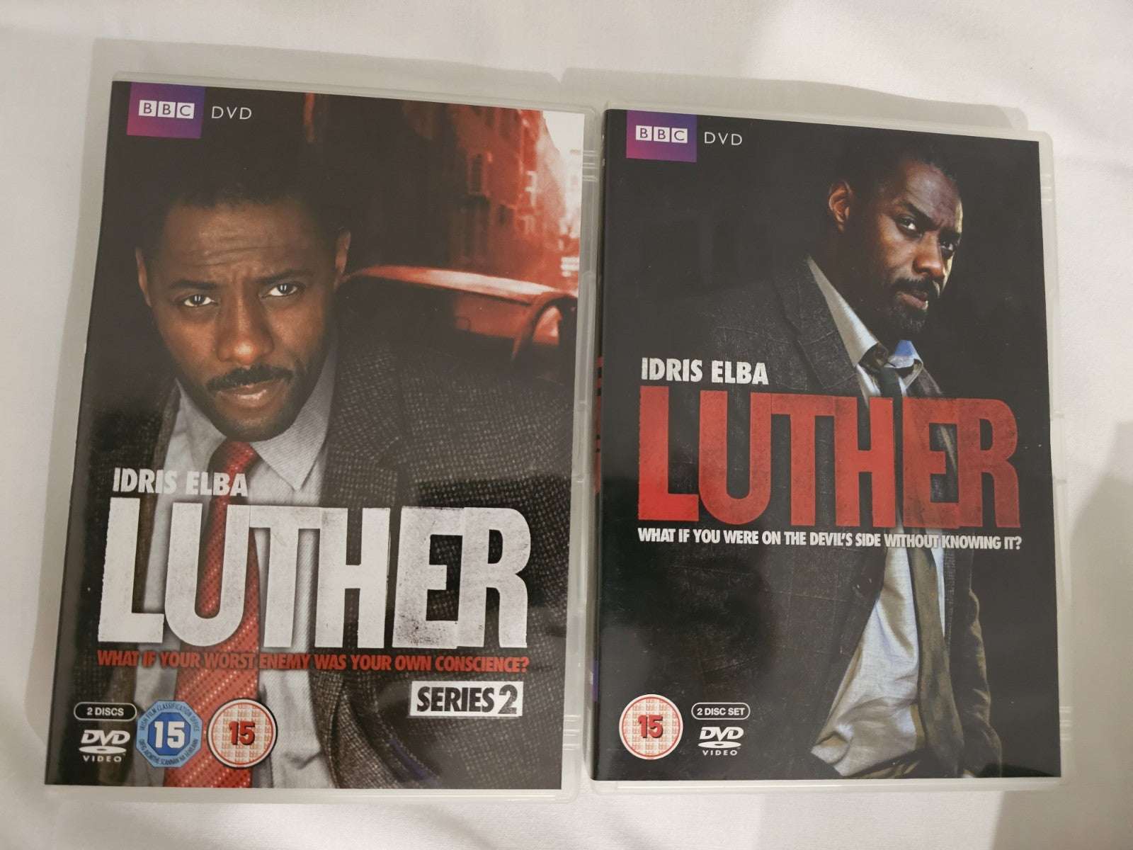 Luther: Series 1 and 2 DVD (2011) Idris Elba cert 15 4 discs Dvd Box Set Retro Exchange Australia