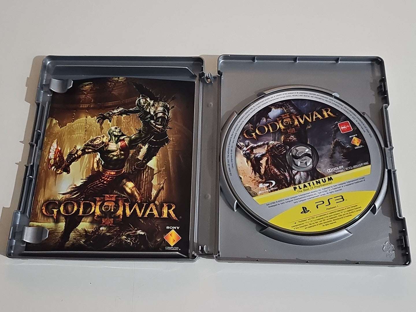 God Of War (Sony Playstation 3) PS3 - Platinum Edition PlayStation 3 PS3 Game Retro Exchange Australia