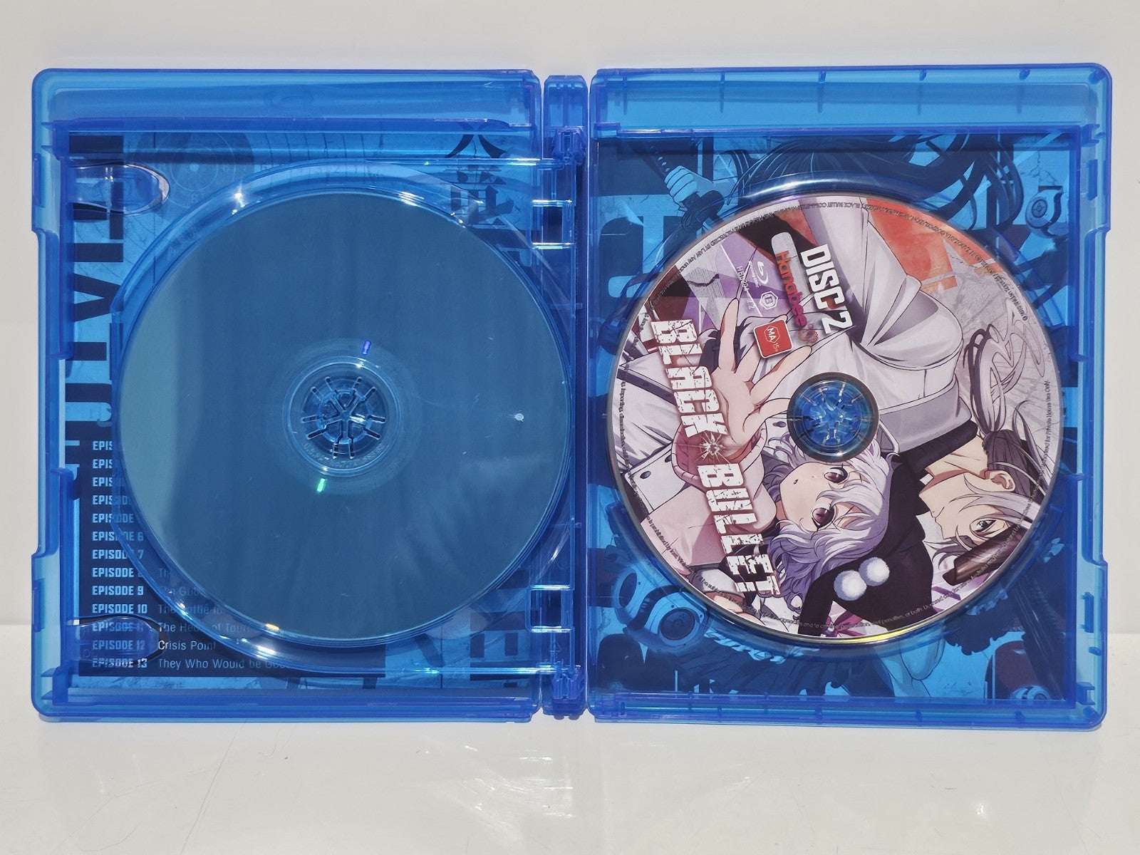 Black Bullet The Complete Series Blu-ray Anime Hanabee 2 Discs VGC Region B Dvd Box Set Retro Exchange Australia