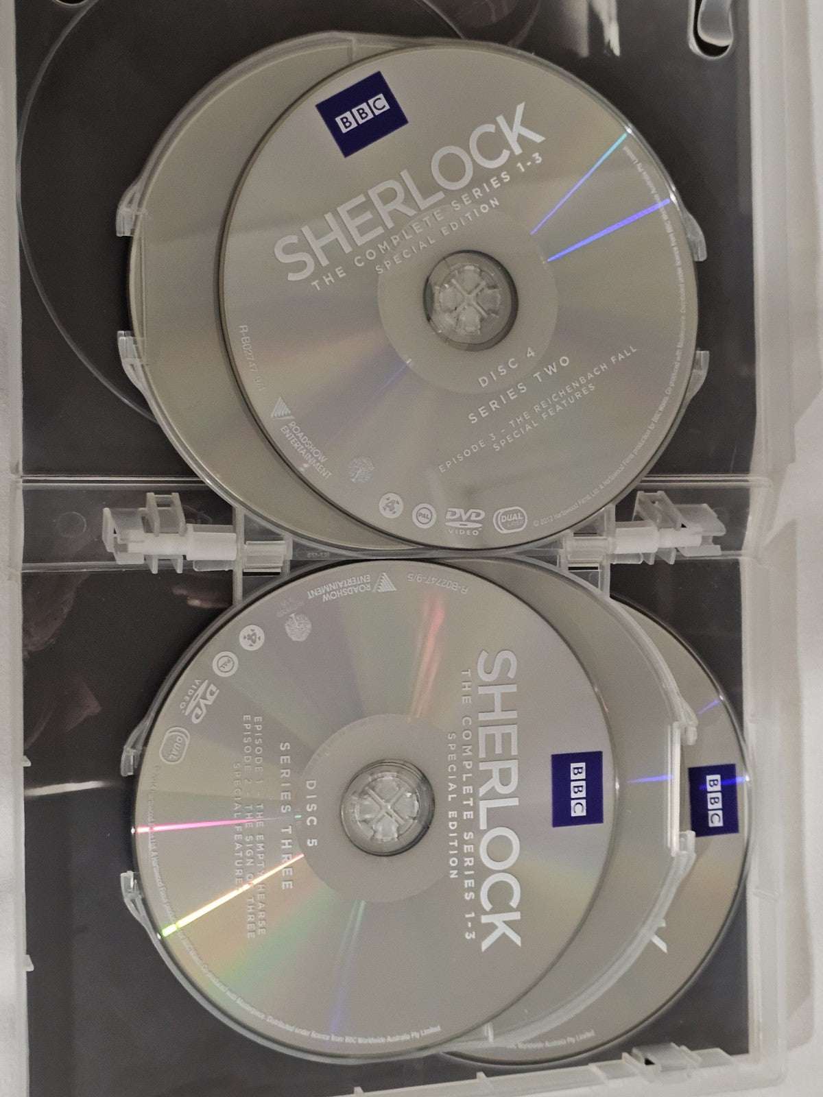 Sherlock ~ The Complete Series Seasons 1, 2, 3 Special Edition, Region 4 DVD Dvd Box Set Retro Exchange Australia