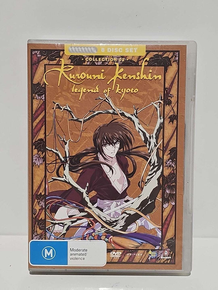 Rurouni Kenshin – Legend of Kyoto Collection 02 DVD 8 Disc Set Region 4 | Retro Exchange