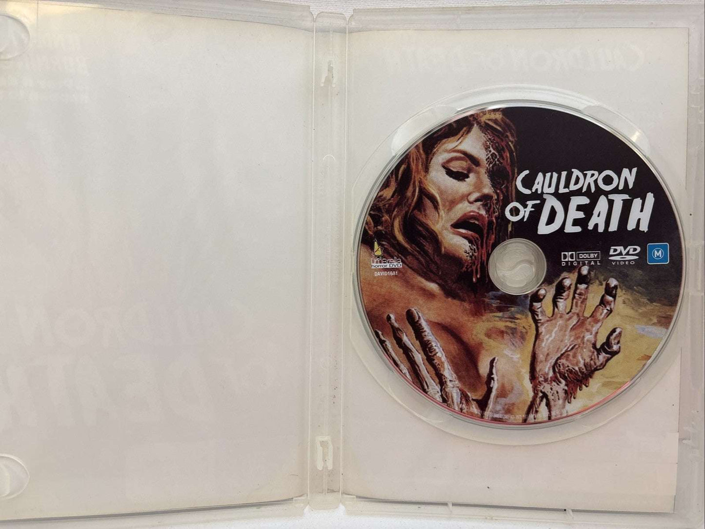 Cauldron of Death (DVD, 1973) Horror Region 4 Retro Exchange Australia