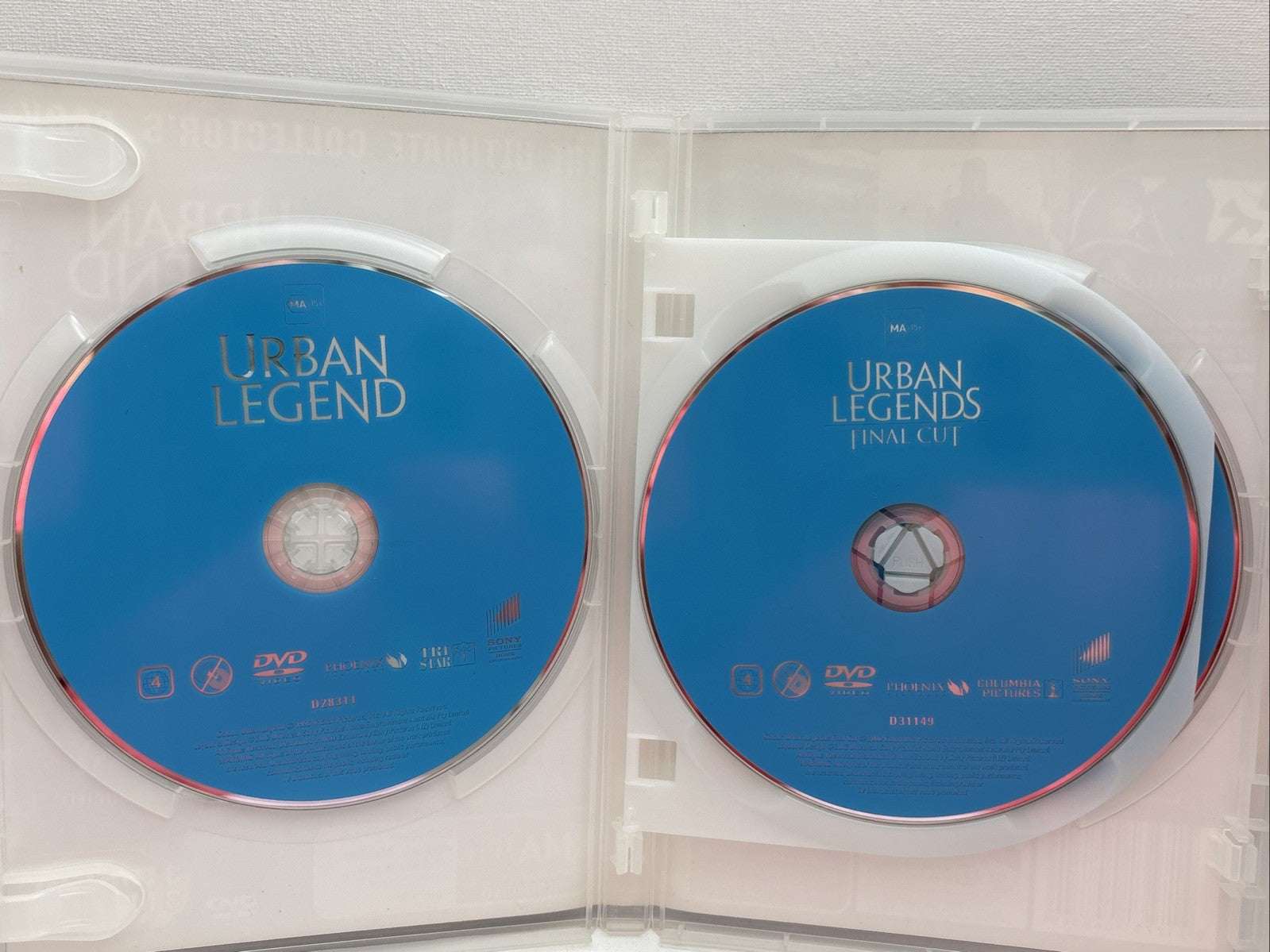Urban Legend / Urban Legends - Final Cut / Urban Legends - Bloody Mary Horror Dvd Retro Exchange Australia