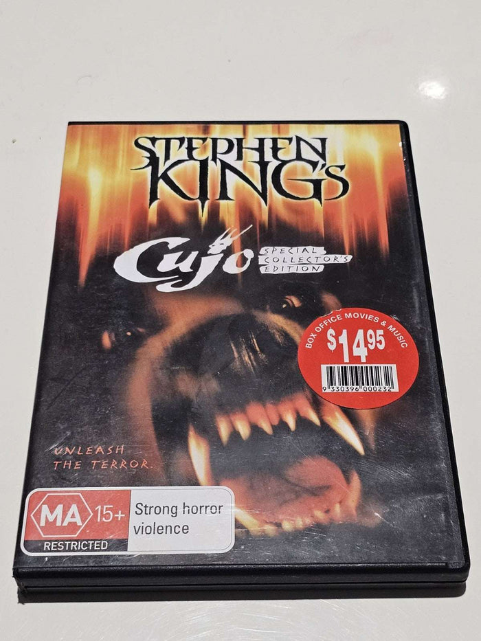 Cujo (DVD, 1983) Dee Wallace, Daniel Hugh Kelly | Retro Exchange