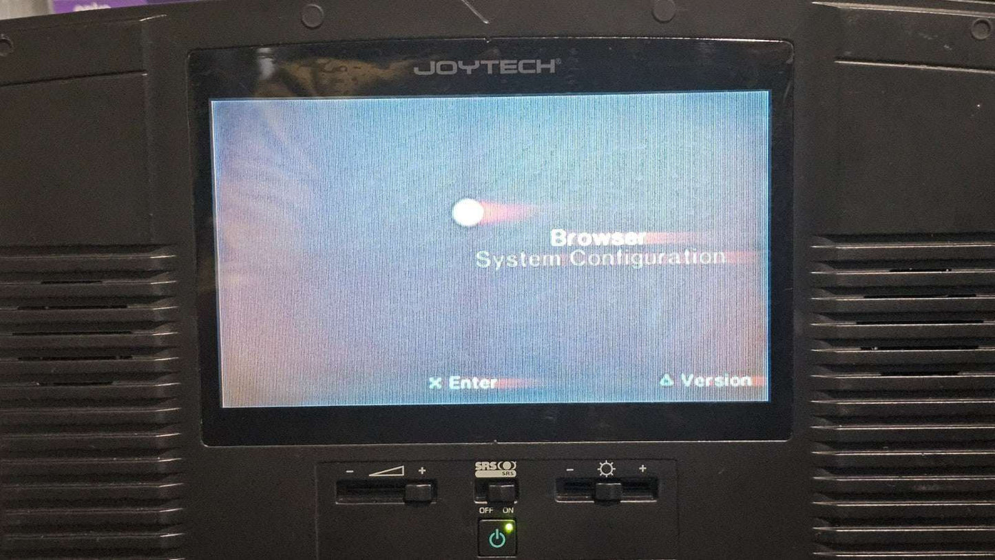 Sony PS2 PlayStation 2 Fat Joytech LCD Screen with Power Cable PlayStation 2 PS2 Accessory Retro Exchange Australia