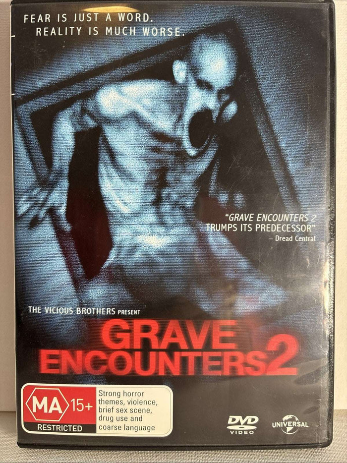 Grave Encounters 2 (DVD, 2012) Horror Region 2,4 | Retro Exchange