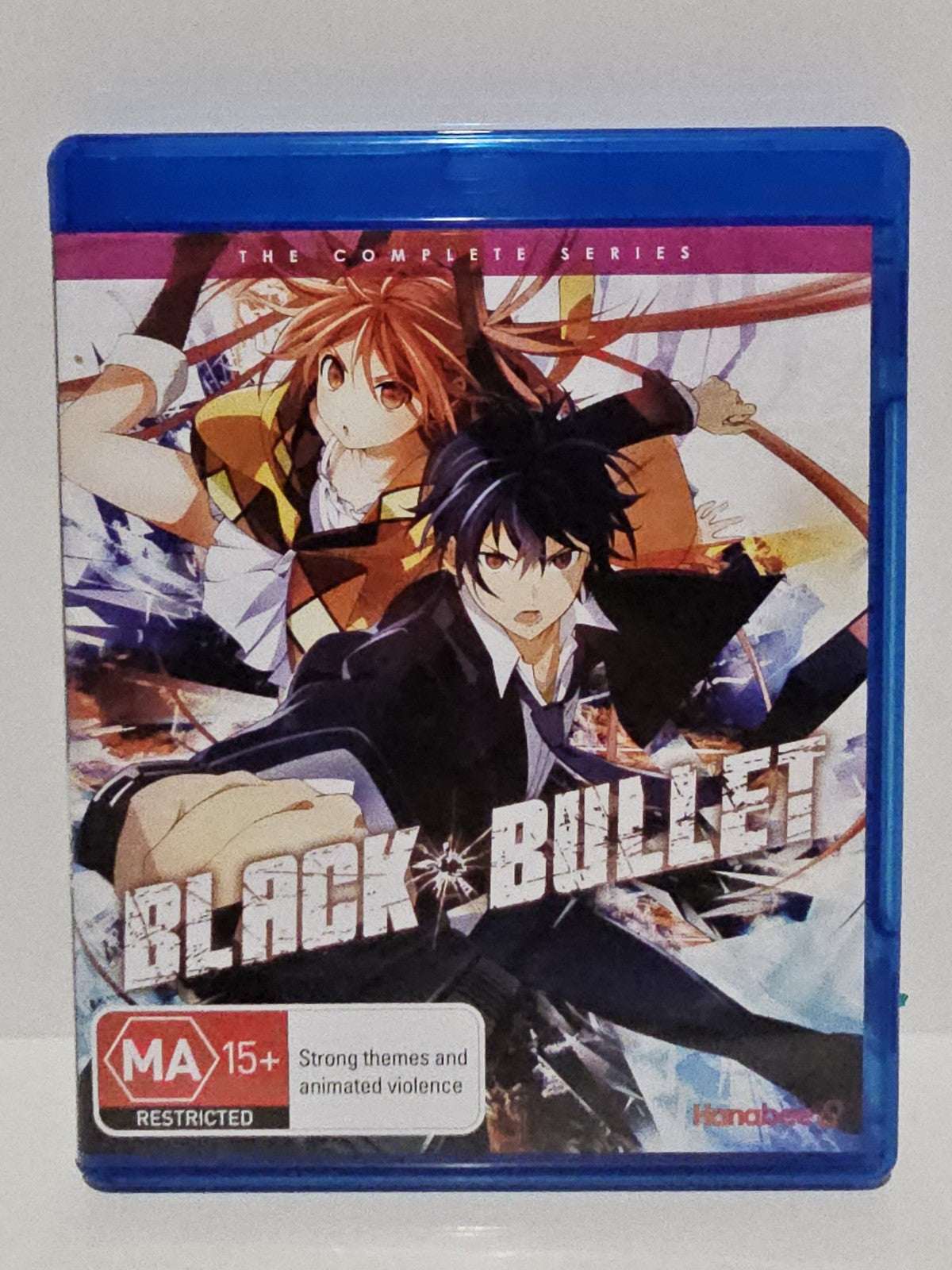 Black Bullet The Complete Series Blu-ray Anime Hanabee 2 Discs VGC Region B Dvd Box Set Retro Exchange Australia