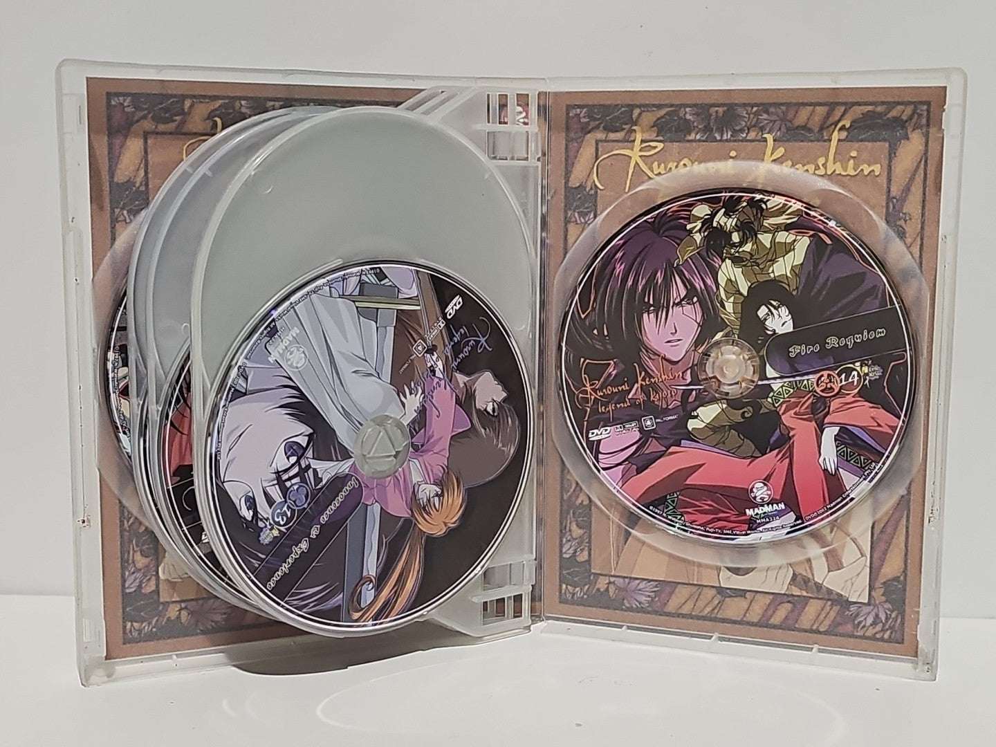Rurouni Kenshin – Legend of Kyoto Collection 02 DVD 8 Disc Set Region 4 Dvd Box Set Retro Exchange Australia