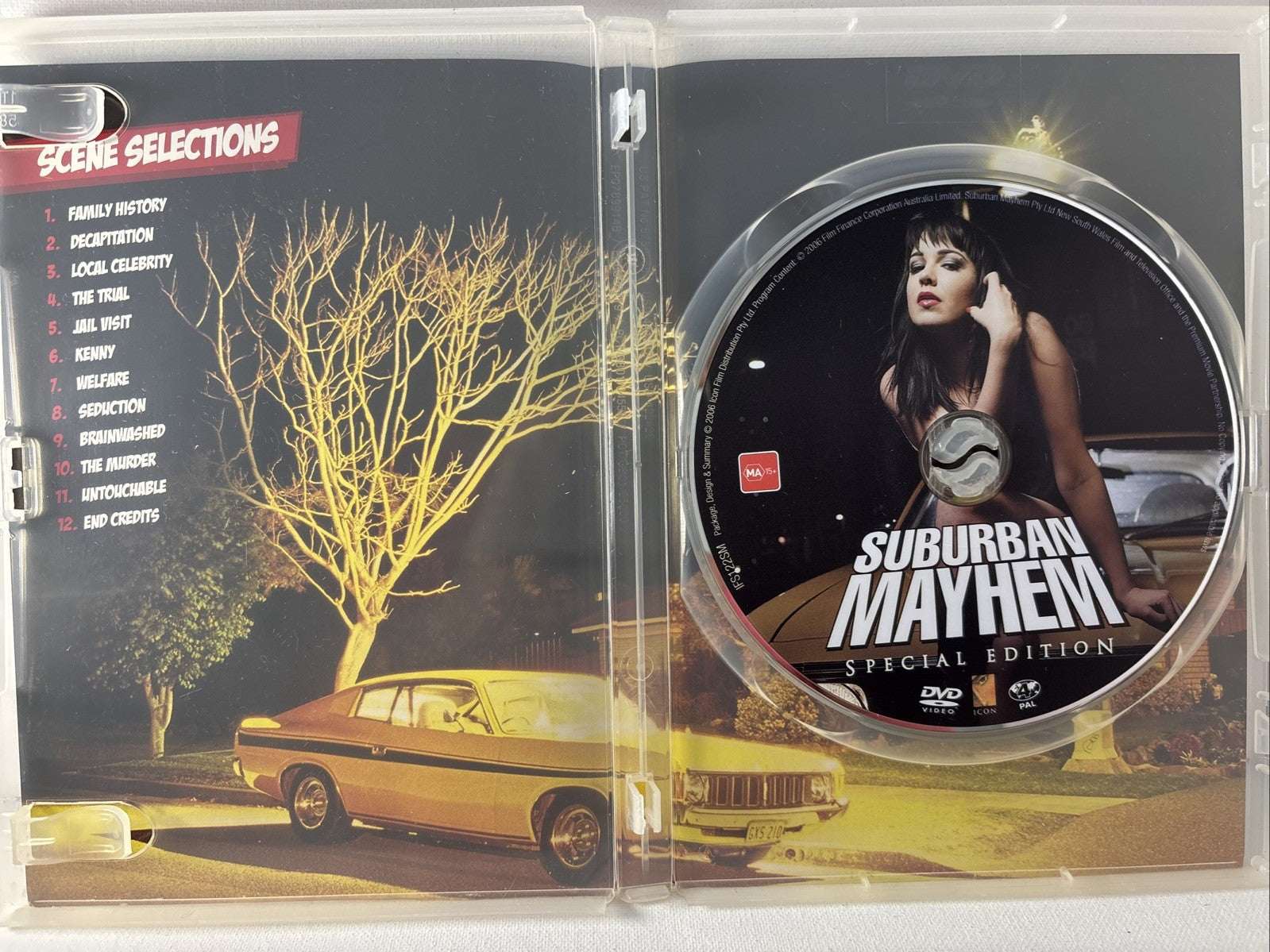 Suburban Mayhem (DVD, 2006) Horror Region 4 Retro Exchange Australia