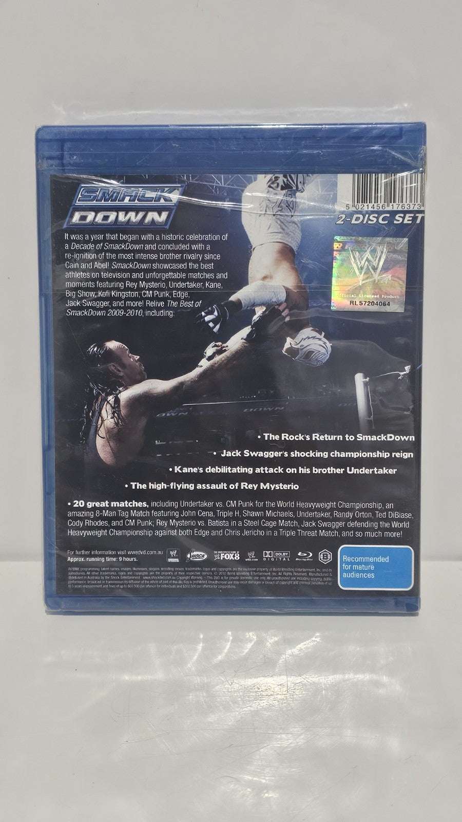 WWE: Smackdown - The Best of 2010 (Blu-ray [2 Disc Set] Region B Dvd Box Set Retro Exchange Australia