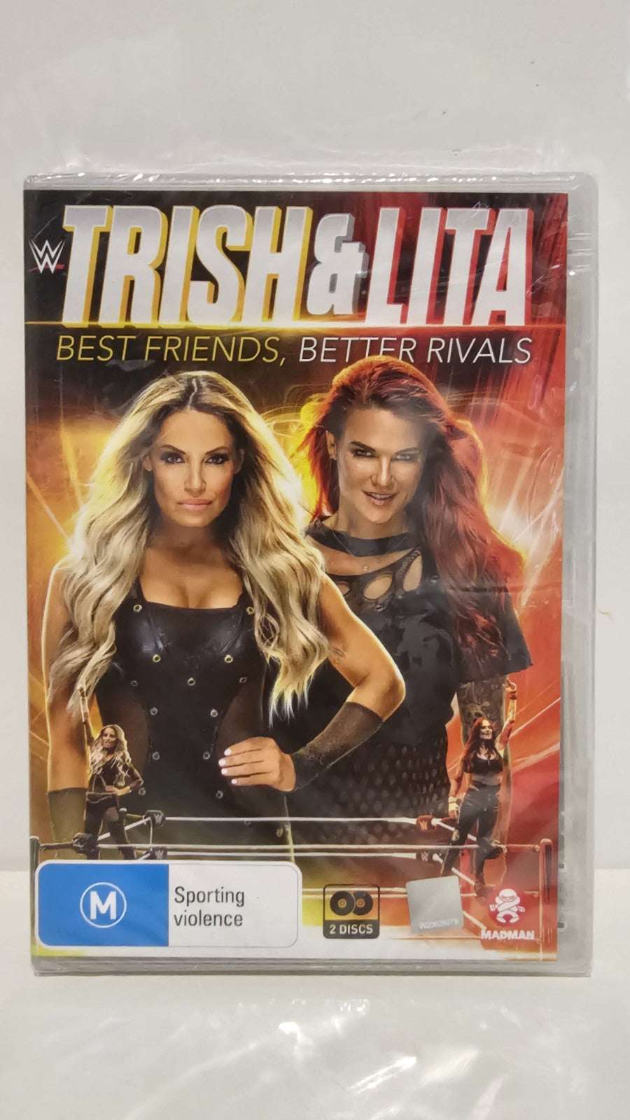 WWE Trish & Lita Best Friends Better Rivals DVD [2 Disc Set] Dvd Box Set Retro Exchange Australia