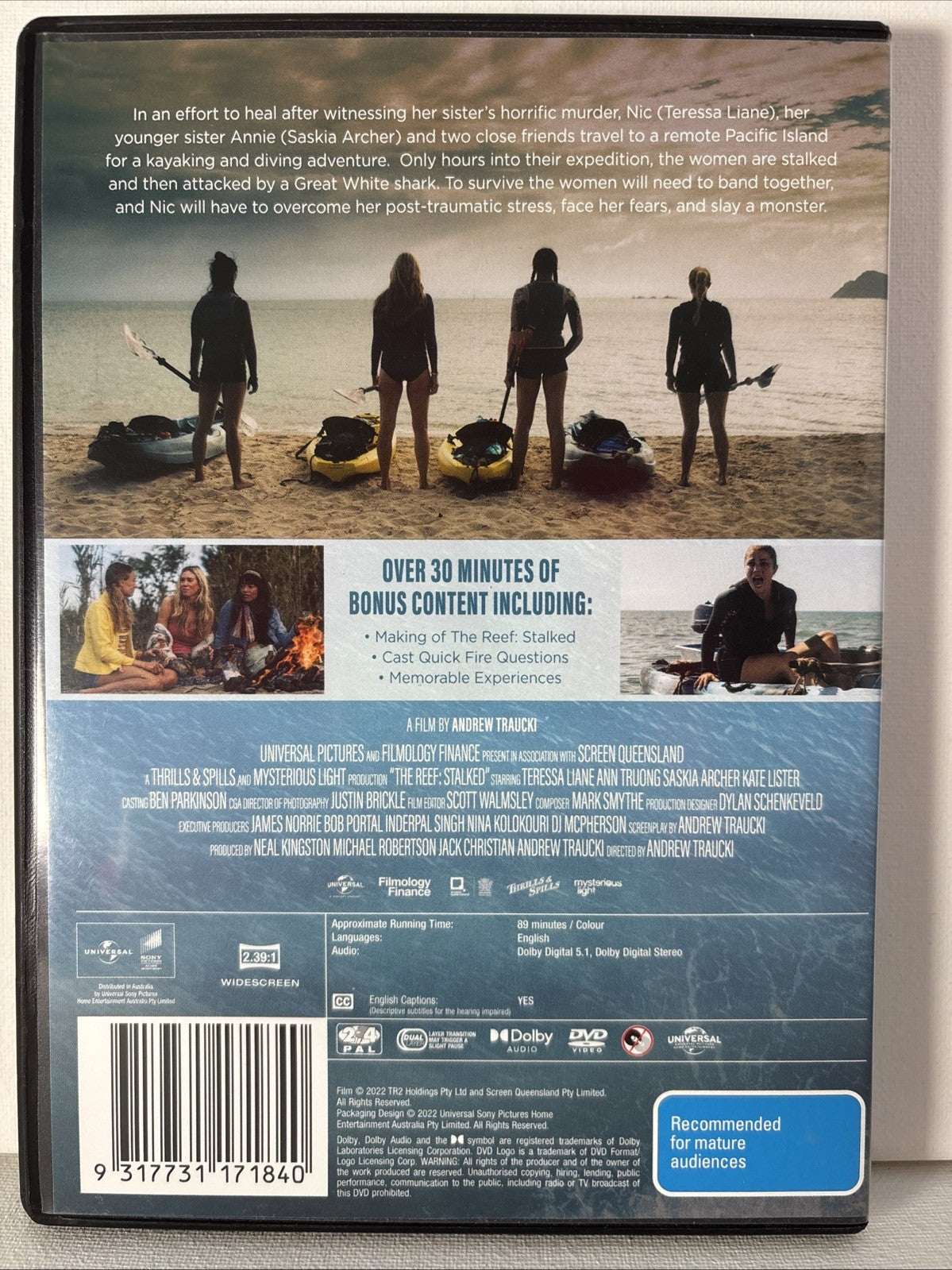 The Reef-Stalked (DVD, 2022) Retro Exchange Australia