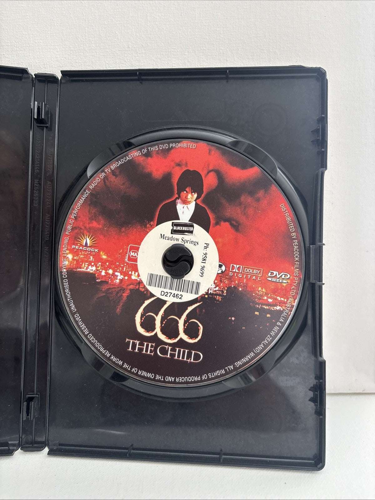 666-The Child (DVD, 2008) Horror Region 4 Retro Exchange Australia