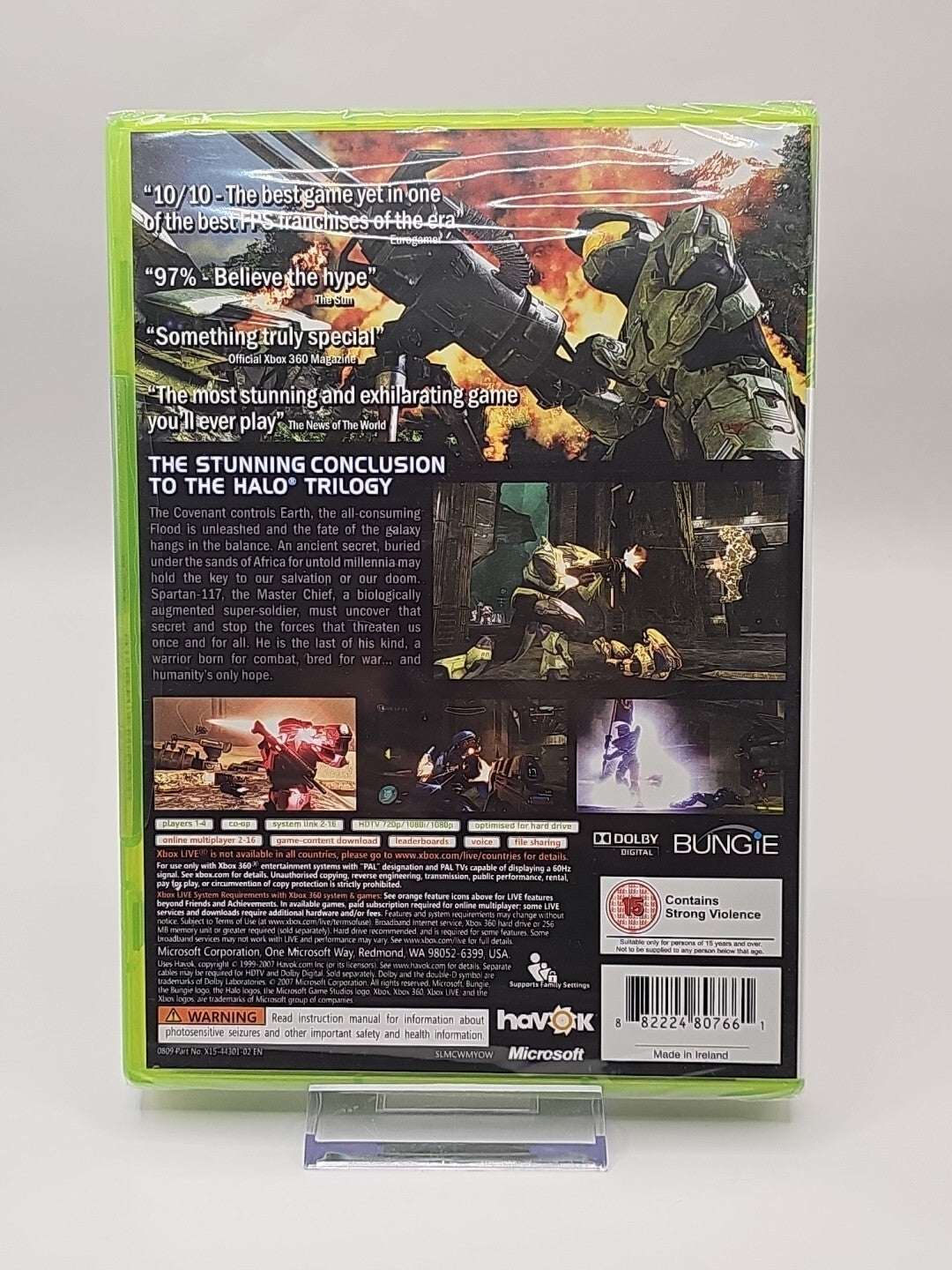 Halo 3 for Microsoft Xbox 360 PAL - Brand New & Sealed - Rare Game Retro Exchange Australia