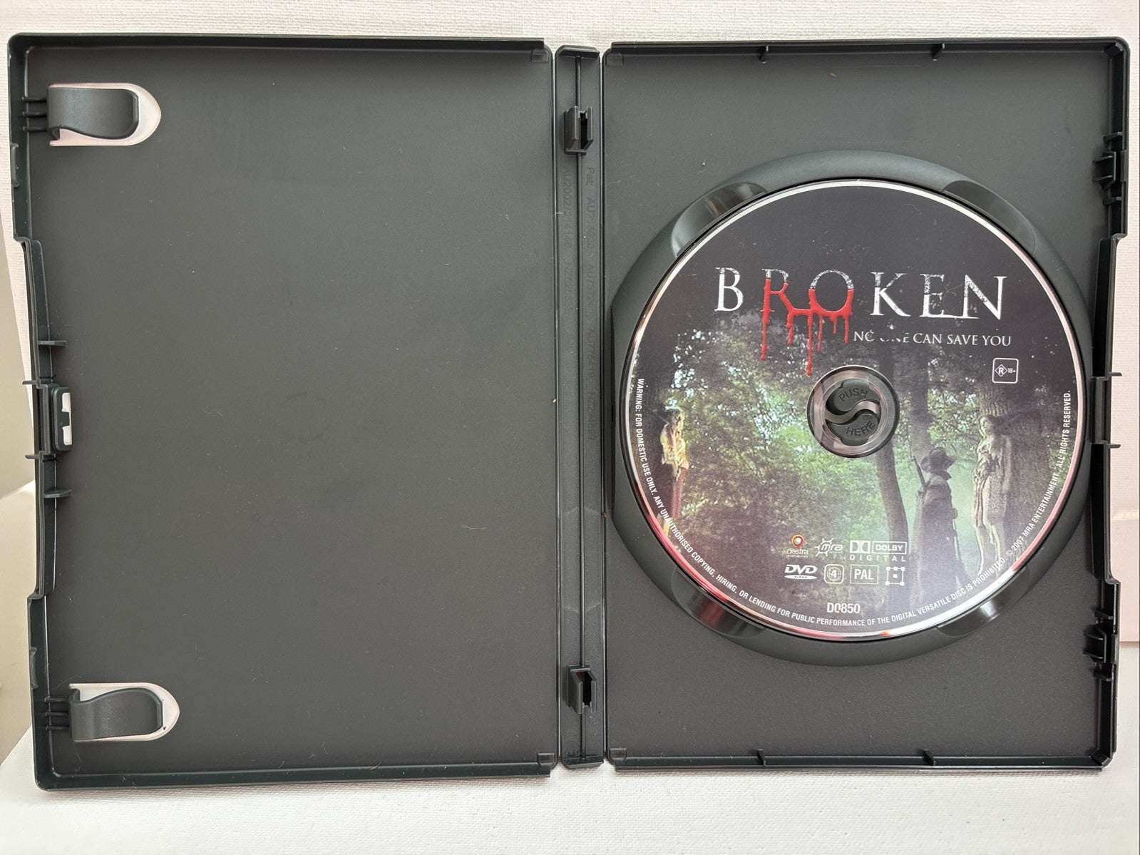 Broken (DVD, 2006) Horror Region 4 Retro Exchange Australia