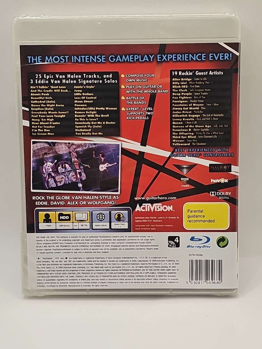 Guitar Hero Van Halen *New Sealed* Accessory Retro Exchange Australia