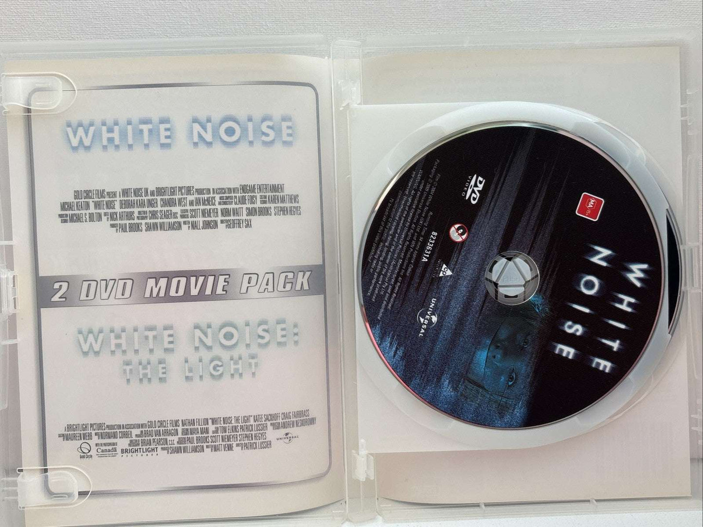White Noise / White Noise-The Light (DVD, 2005) Horror Retro Exchange Australia