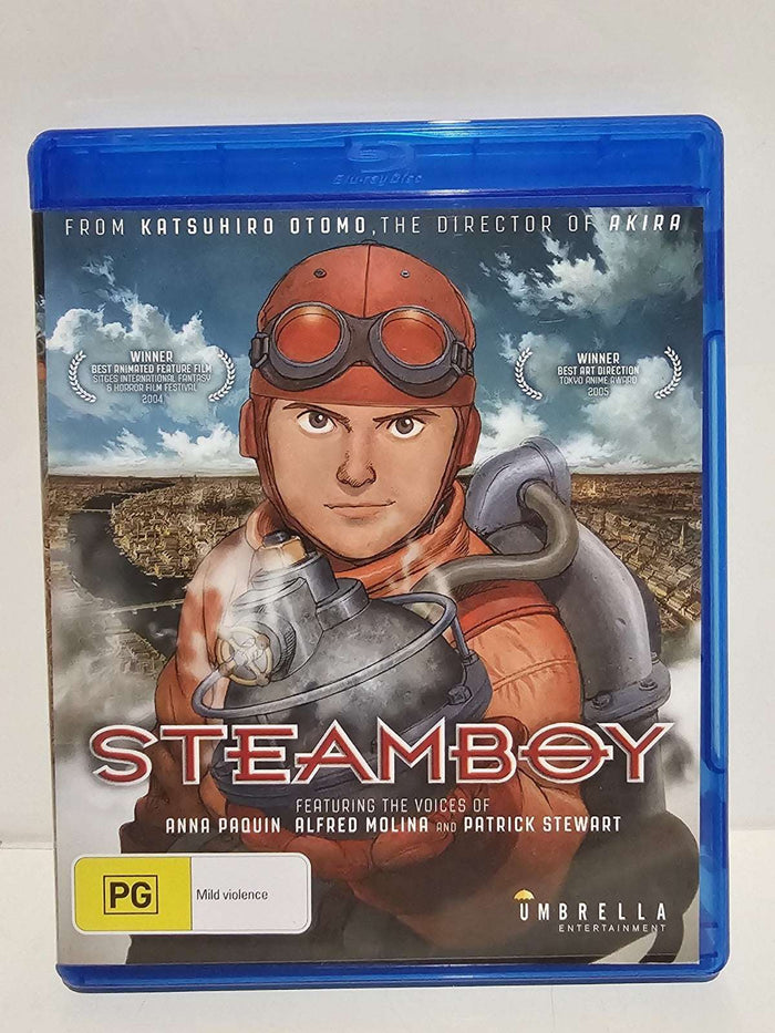 Steamboy (Blu-ray) Anna Paquin Patrick Stewart Alfred Molina Robin Atkin Downes | Retro Exchange