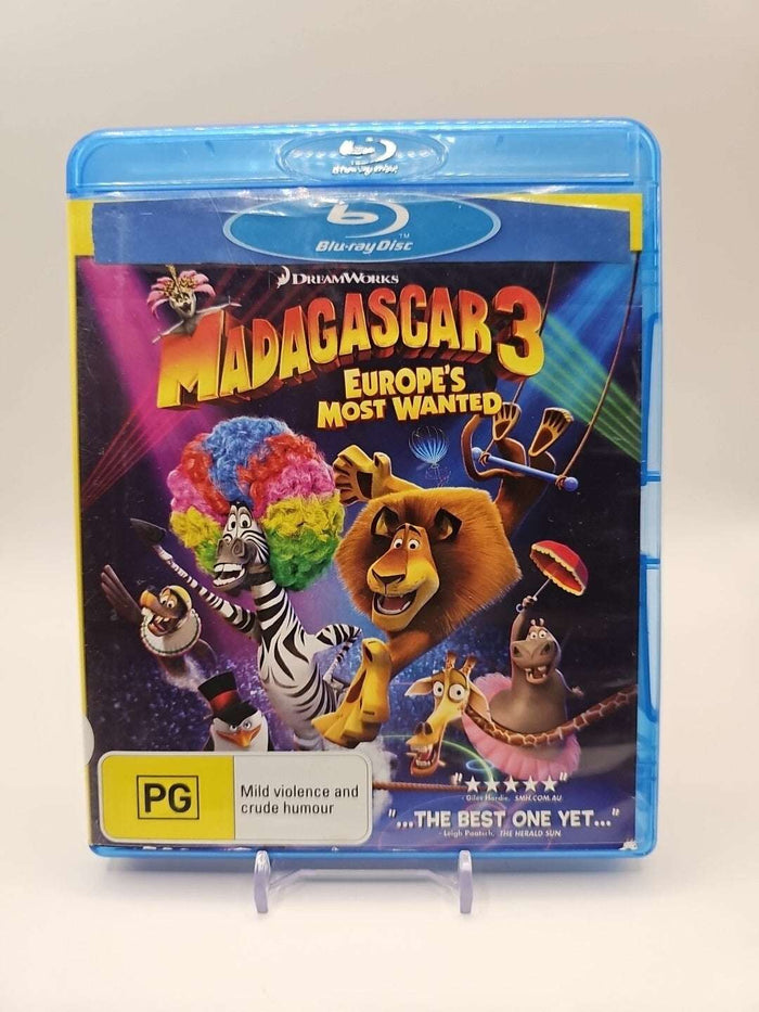 Madagascar 3 - Europe's Most Wanted Blu Ray | Retro Exchange