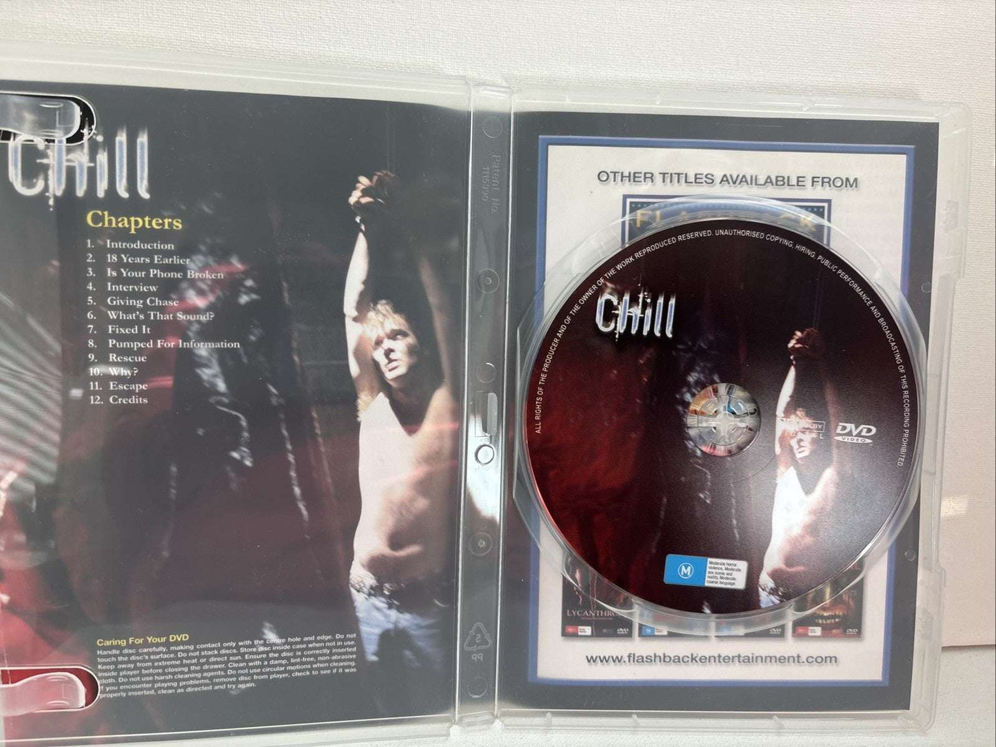 CHILL Horror DVD All Regions Retro Exchange Australia