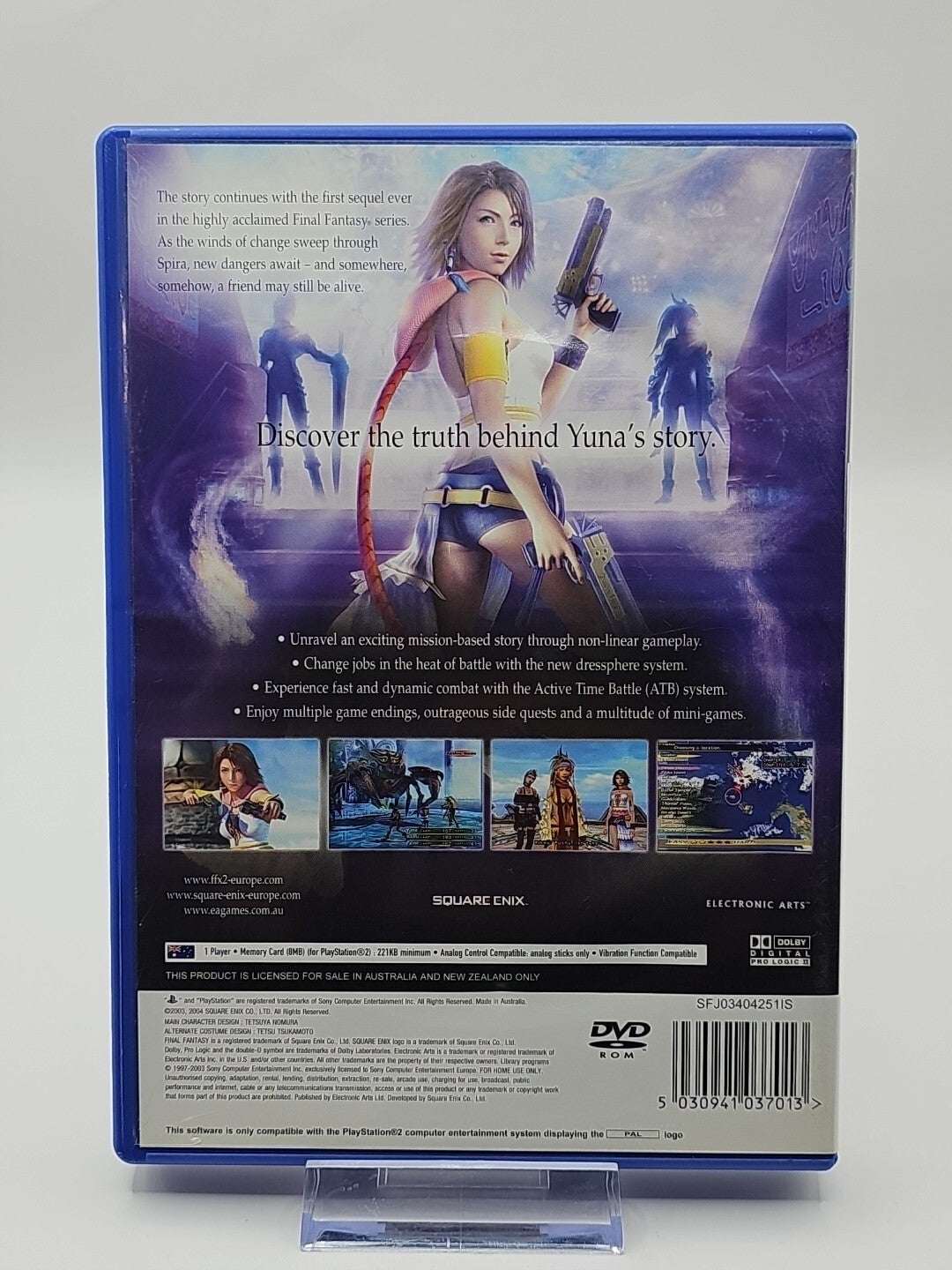 FINAL FANTASY X-2 PS2 PlayStation 2 With Manual PAL PlayStation 2 PS2 Game Retro Exchange Australia