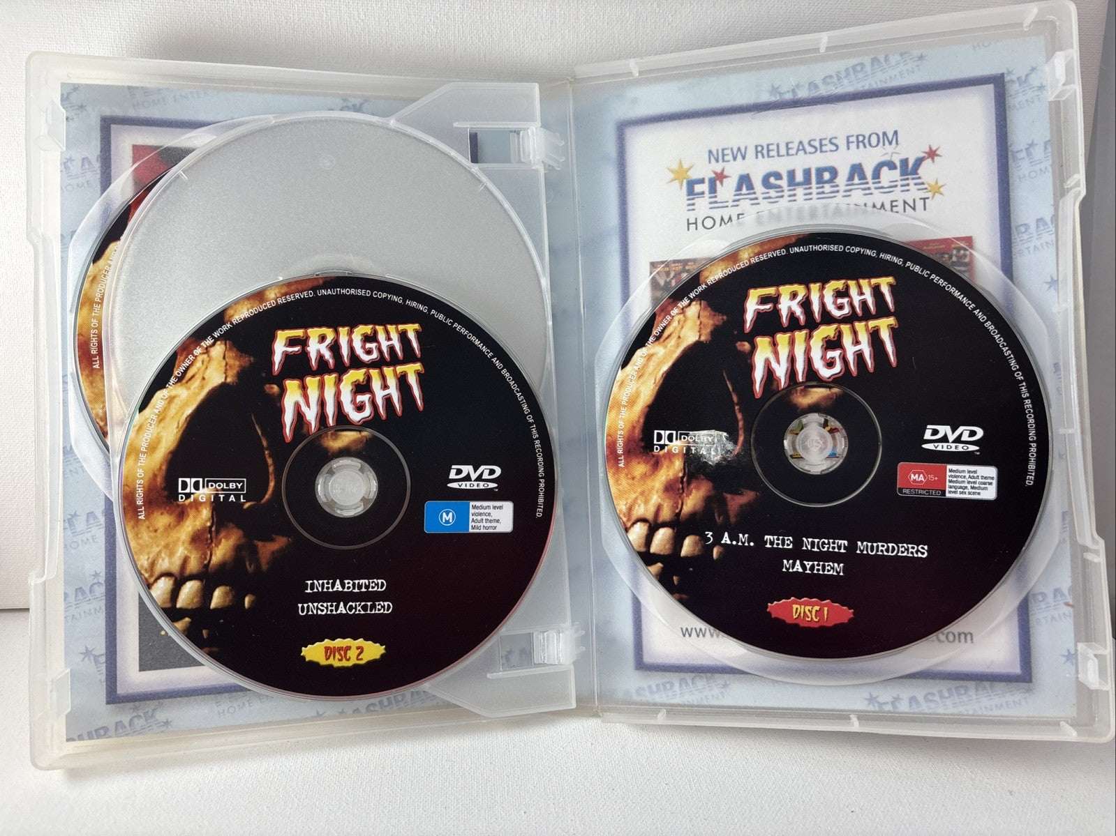 Fright Night 10 Movie Pack DVD Horror All Regions Retro Exchange Australia