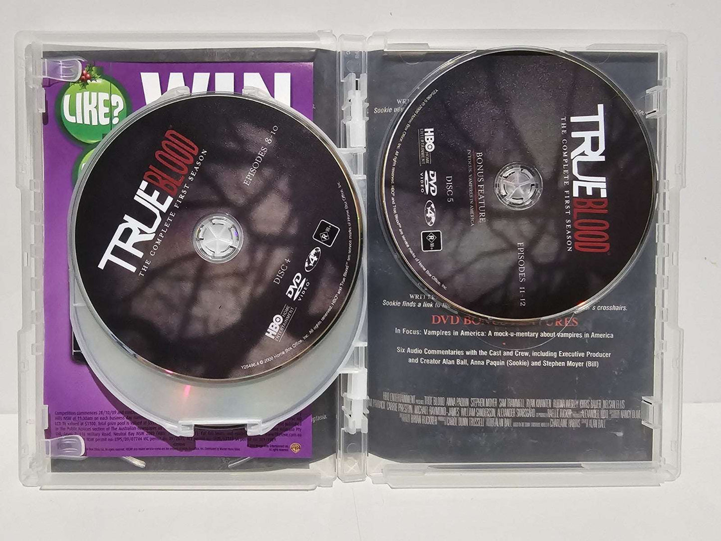 True Blood - Series 1-5 (DVD, 2009) Region 4 Seasons | Sealed Season 4 + 5 Dvd Box Set Retro Exchange Australia