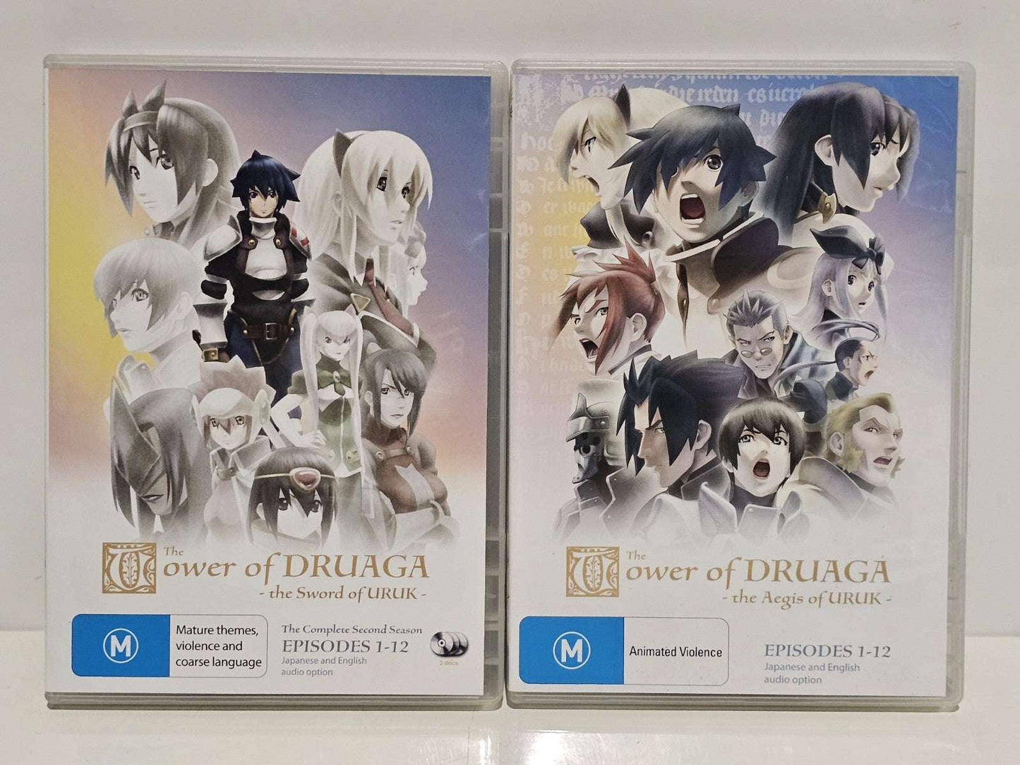 Tower of Druaga-The Complete Series (Box Set, DVD, 2009) Dvd Box Set Retro Exchange Australia