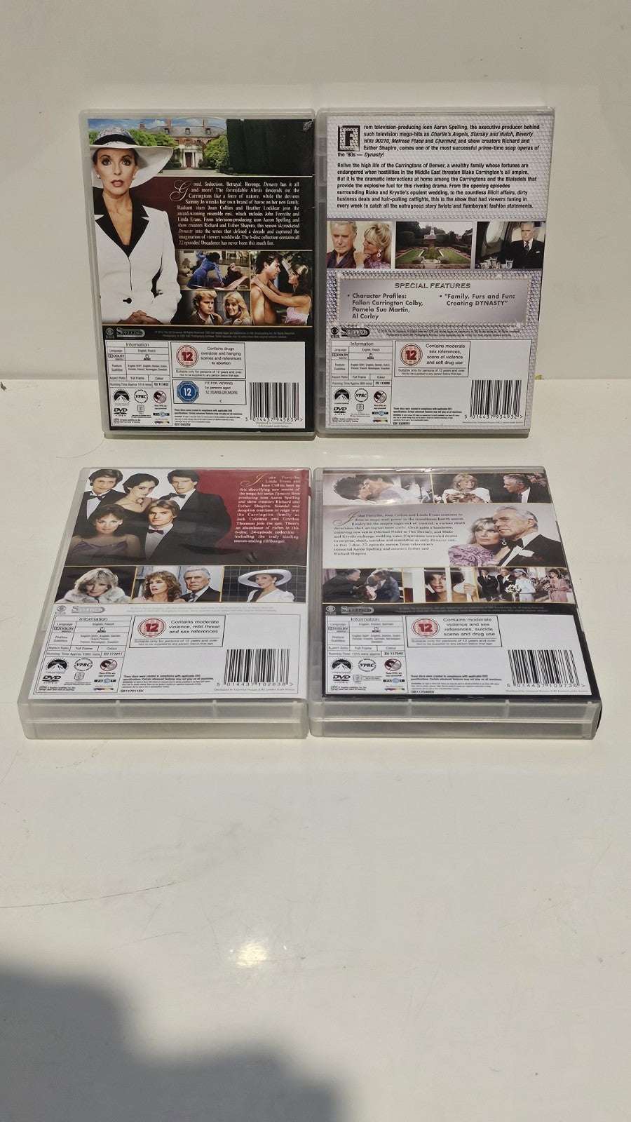 Dynasty Complete Series DVD Box Set Seasons 1–9 + Reunion Mini Series Pal Reg 2 Retro Exchange Australia