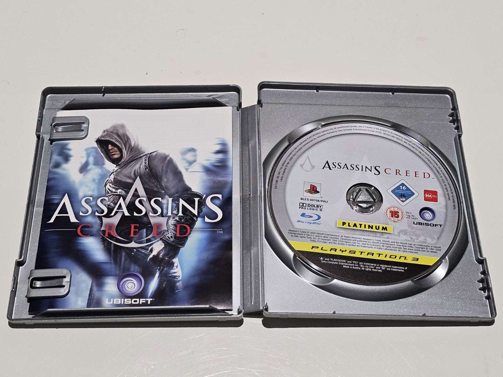 Assassin’s Creed (Sony Playstation PS3) - Complete With Manual - Tested PlayStation 3 PS3 Game Retro Exchange Australia