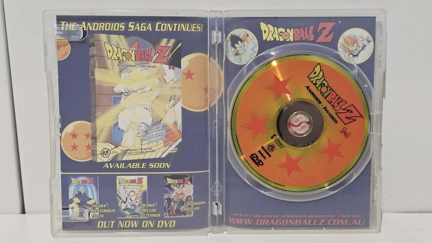 Dragon Ball Z: Vol 3: Part 4 (DVD, 1997) Retro Exchange Australia