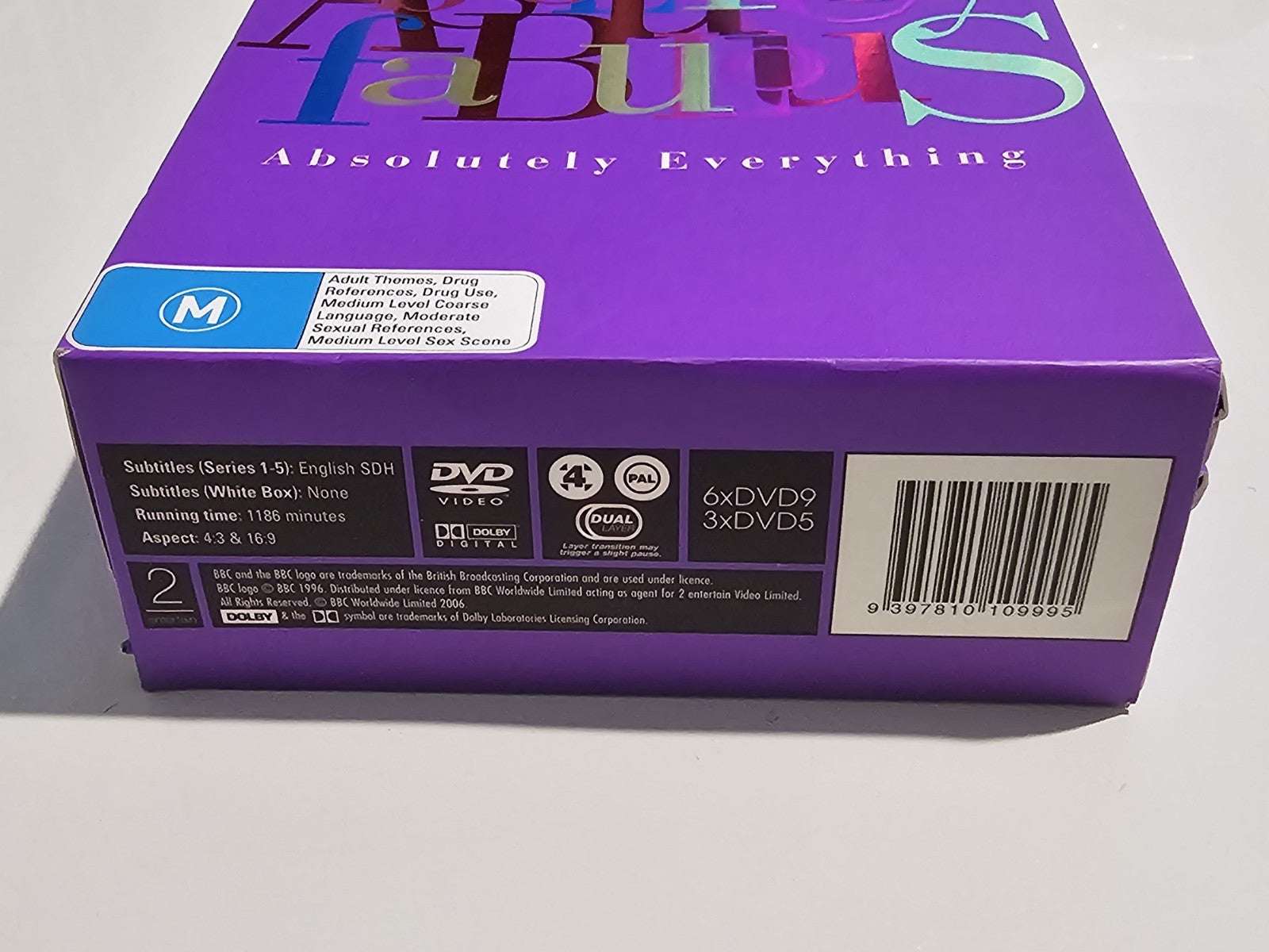 Absolutely Fabulous: Absolutely Everything Complete DVD Box Set BBC Region 4 PAL Retro Exchange Australia