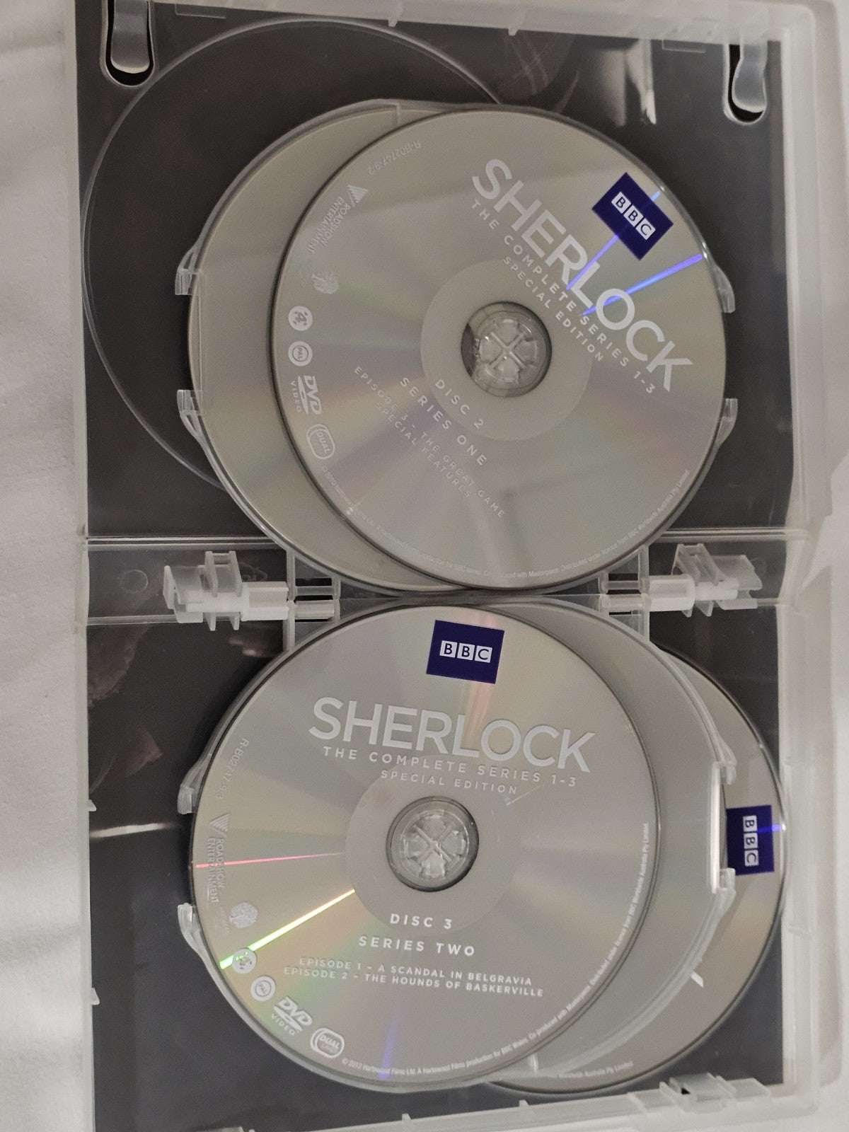 Sherlock ~ The Complete Series Seasons 1, 2, 3 Special Edition, Region 4 DVD Dvd Box Set Retro Exchange Australia
