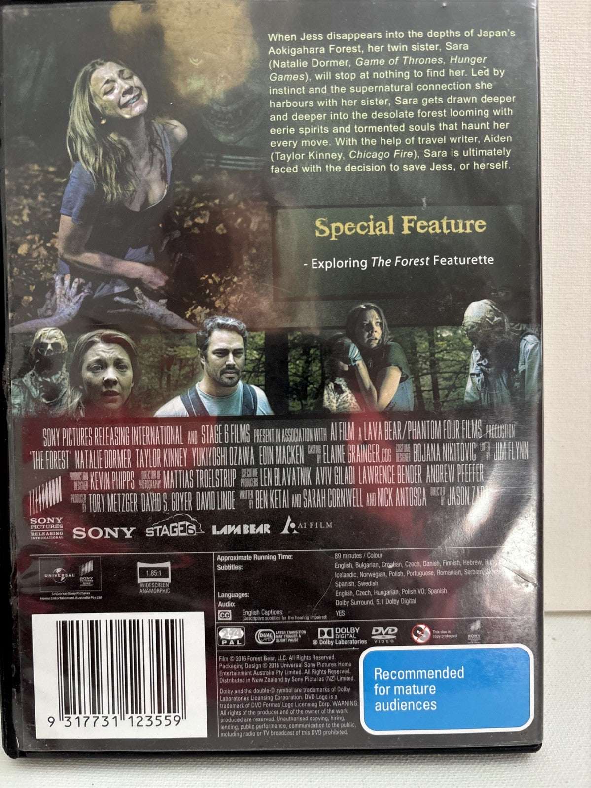The Forest (DVD, 2016) Horror Retro Exchange Australia