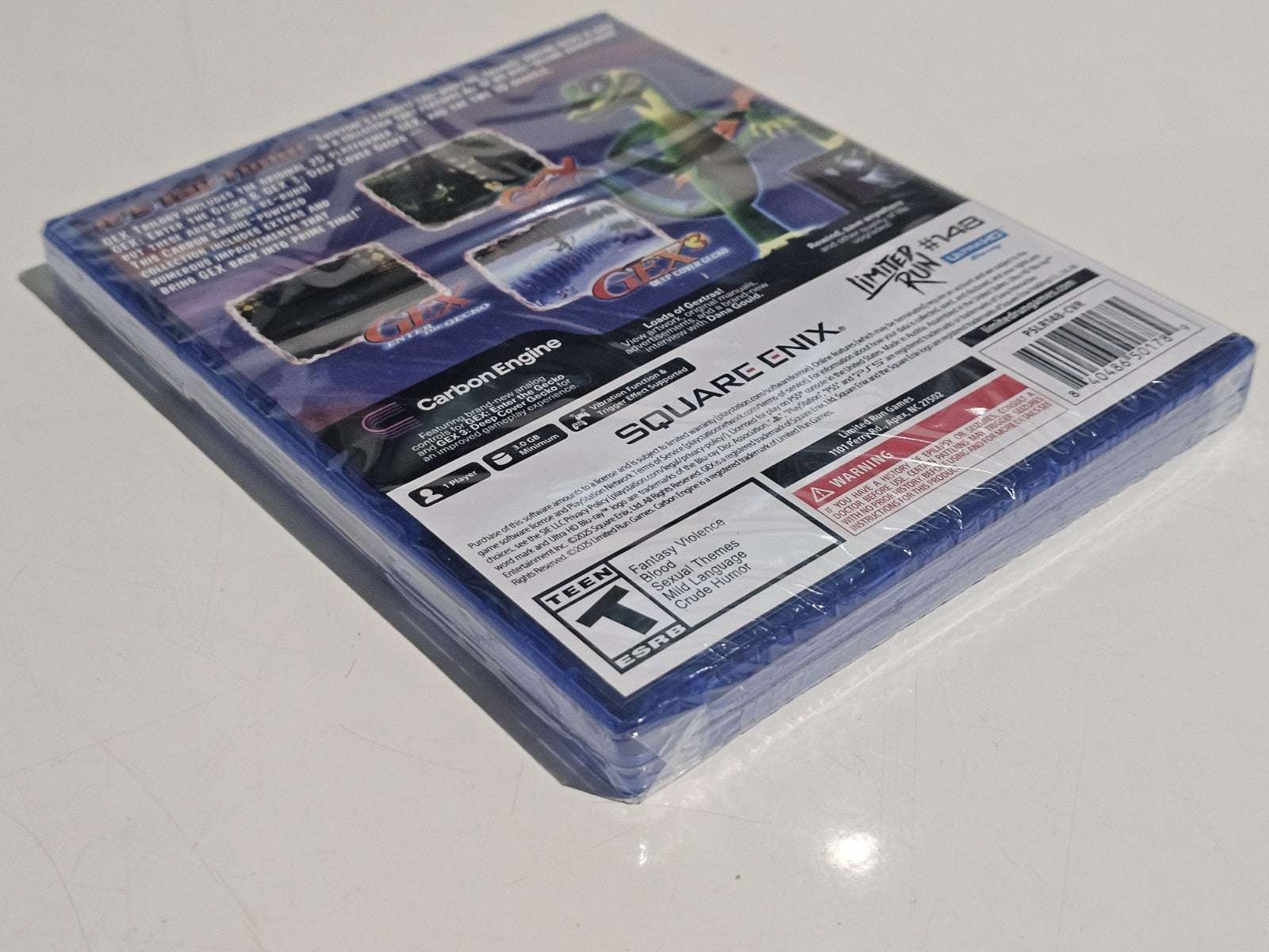 Gex Trilogy PS5 Limited Run LRG BRAND NEW SEALED - Region Free PlayStation 5 PS5 Game Retro Exchange Australia