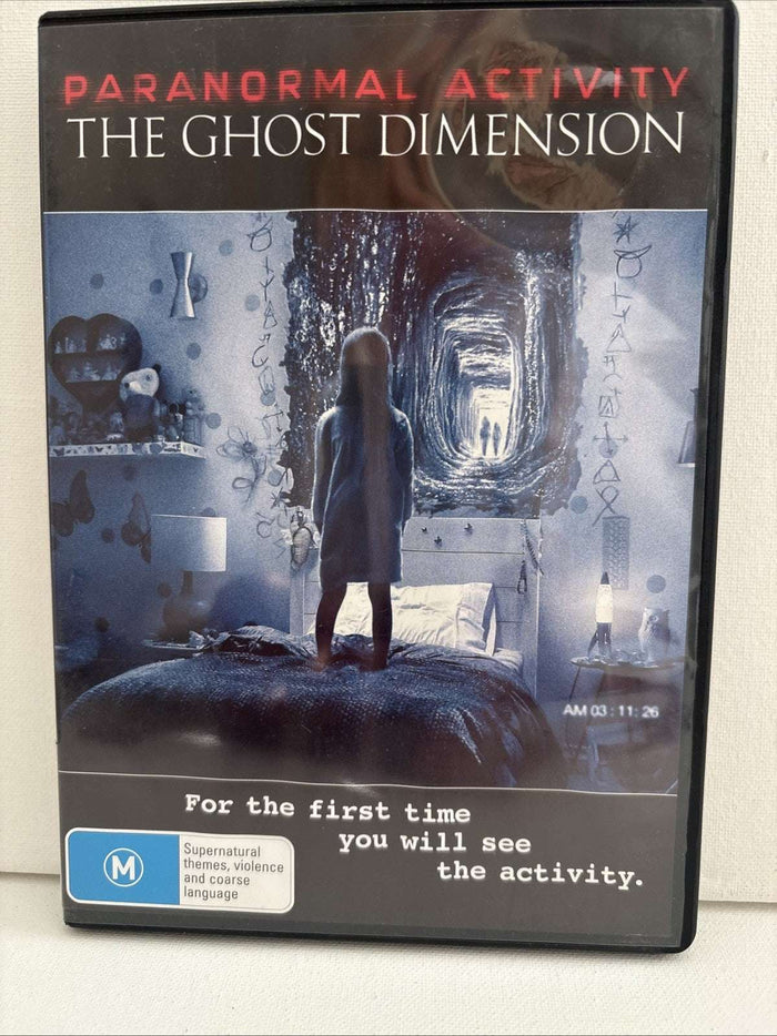 Paranormal Activity-The Ghost Dimension (DVD, 2015) Horror Region 4 | Retro Exchange