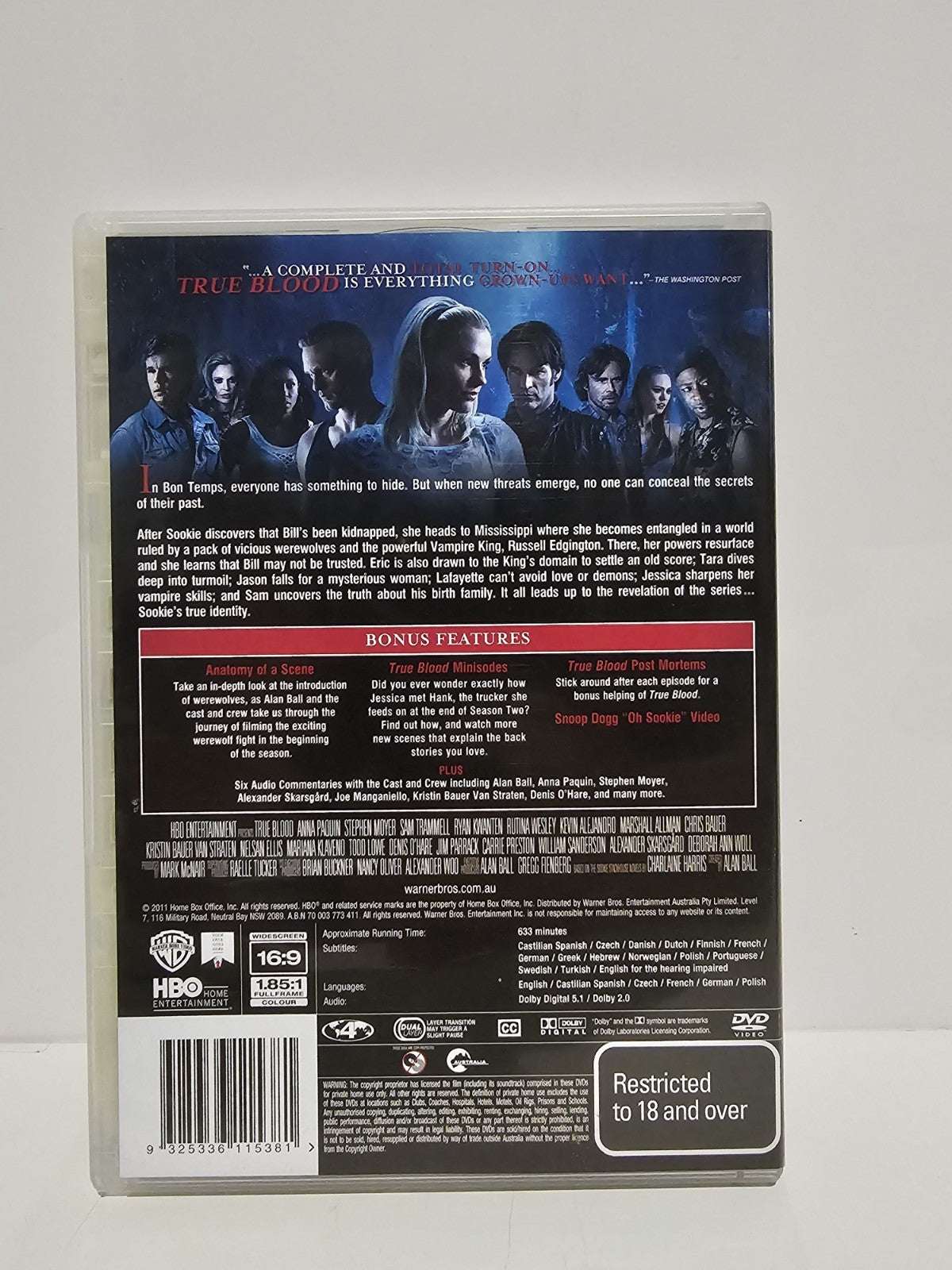 True Blood - Series 1-5 (DVD, 2009) Region 4 Seasons | Sealed Season 4 + 5 Dvd Box Set Retro Exchange Australia