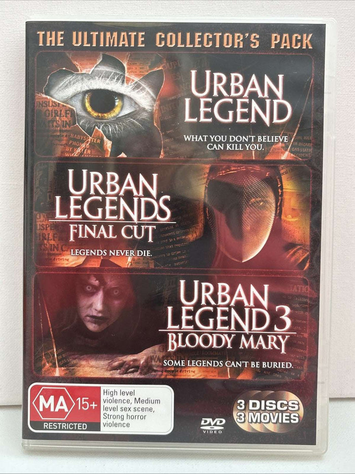 Urban Legend / Urban Legends - Final Cut / Urban Legends - Bloody Mary Horror | Retro Exchange