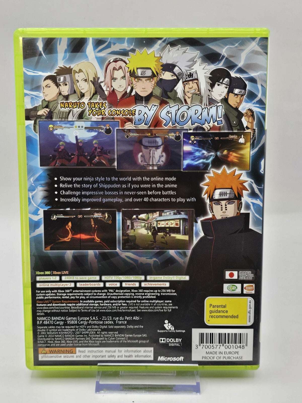NARUTO SHIPPUDEN ULTIMATE NINJA STORM 2 Microsoft XBox 360 Game Retro Exchange Australia