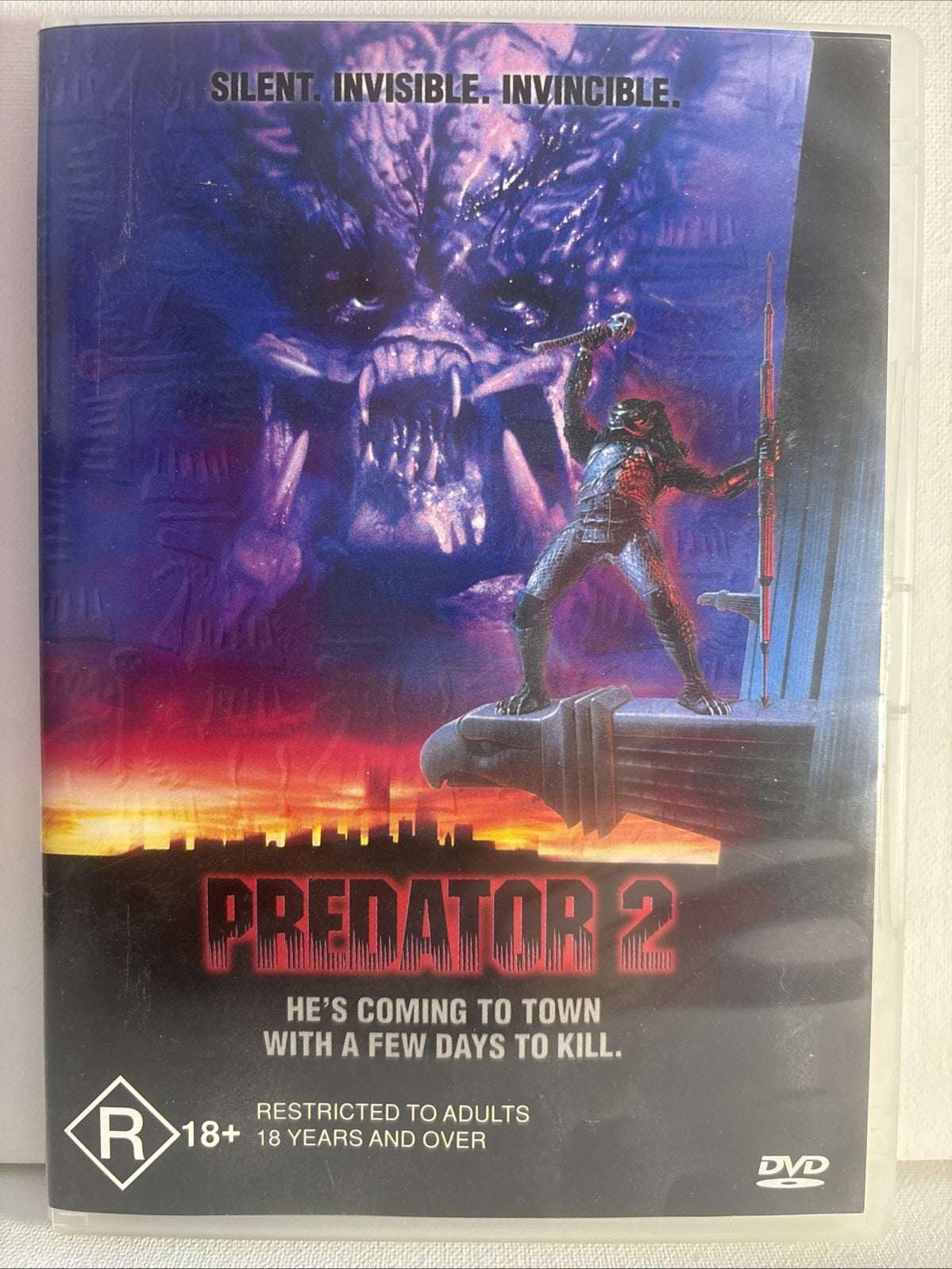 Predator 2 (DVD, 1990) Horror Region 4 Retro Exchange Australia