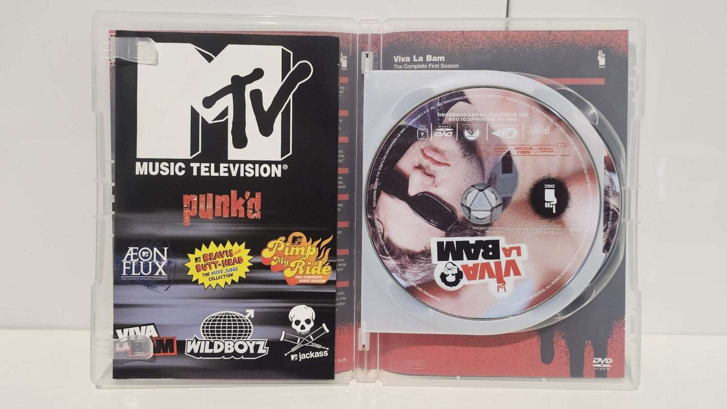 Viva La Bam Seasons 1–5 DVD Bundle MTV Bam Margera Uncensored Set - Region 4 Retro Exchange Australia