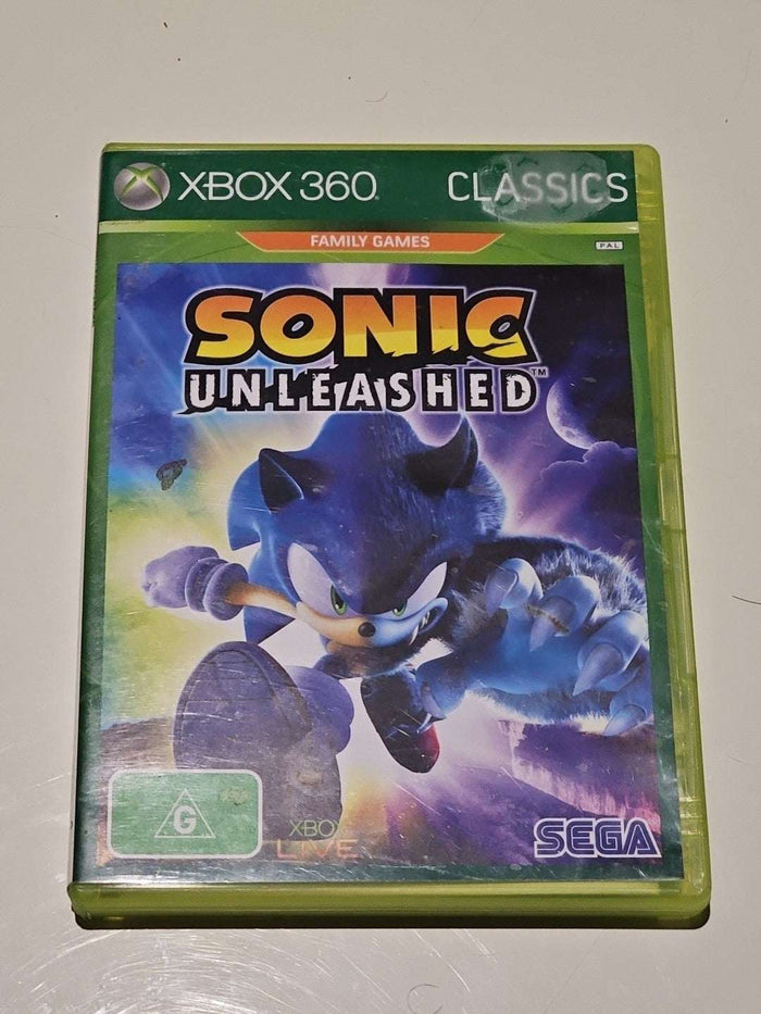 SONIC UNLEASHED - INC MANUAL - XBOX 360 - GC - FREE POST | Retro Exchange
