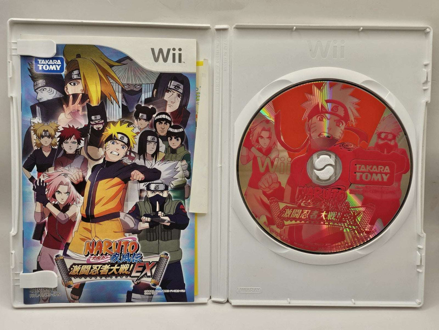 Naruto Shippuuden Gekitou Ninja Taisen EX Nintendo Wii NTSC-J Japanese version Game Retro Exchange Australia