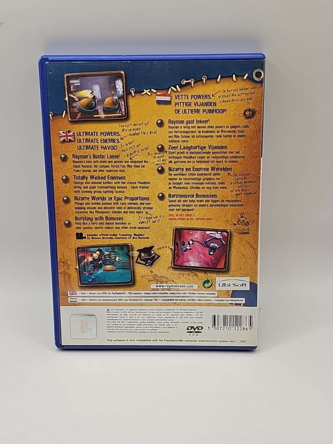 Rayman 3-Hoodlum Havoc- PlayStation 2 (PS2, 2000 PAL) Complete CIB PlayStation 2 PS2 Game Retro Exchange Australia