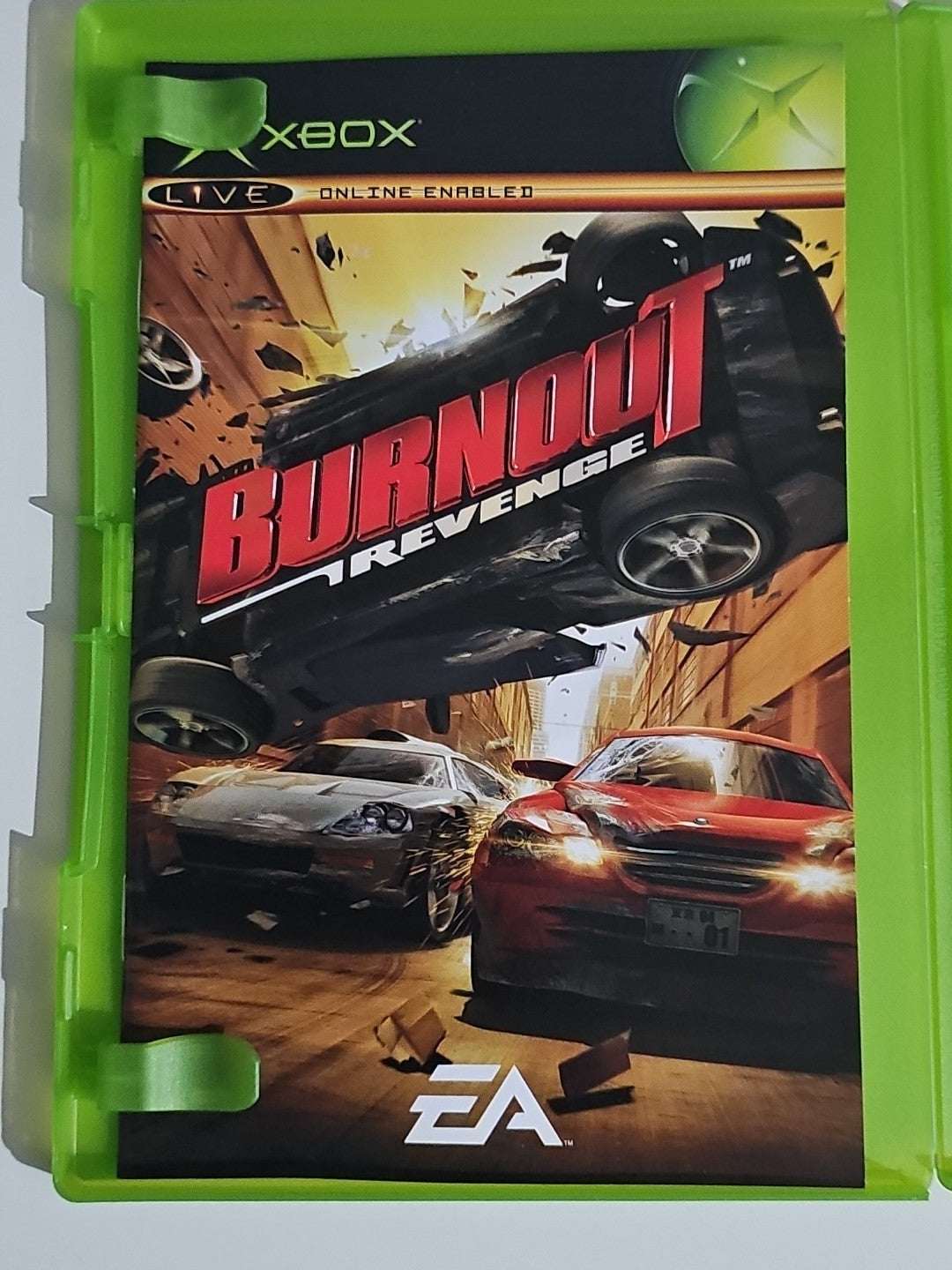 Microsoft Xbox Game - Burnout: Revenge - PAL - With Manual Original Xbox Retro Exchange Australia
