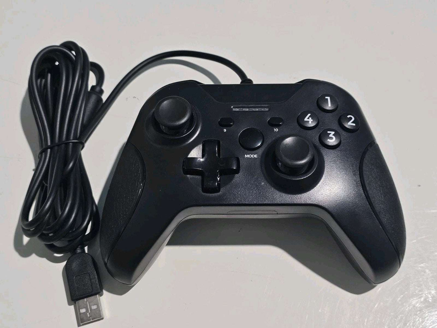 USB PC Game Controller – Black Wired Gamepad – Model 159933 Accessory Retro Exchange Australia