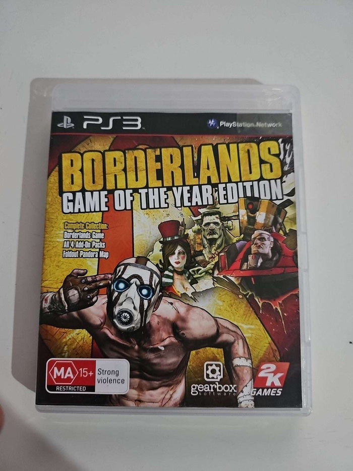 Borderlands Game Of The Year Edition - Sony - PS3 Game With Manual And Map GC | Retro Exchange